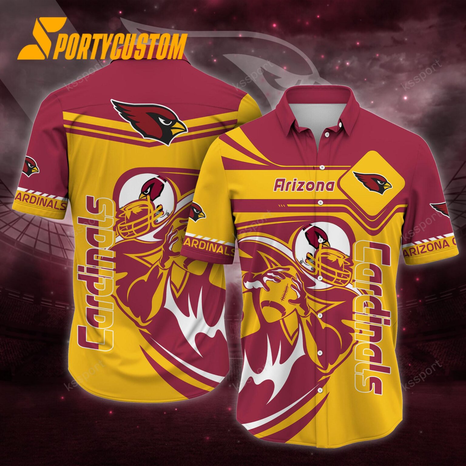 NFL Arizona Cardinals Trending Summer New Hawaii Shirt