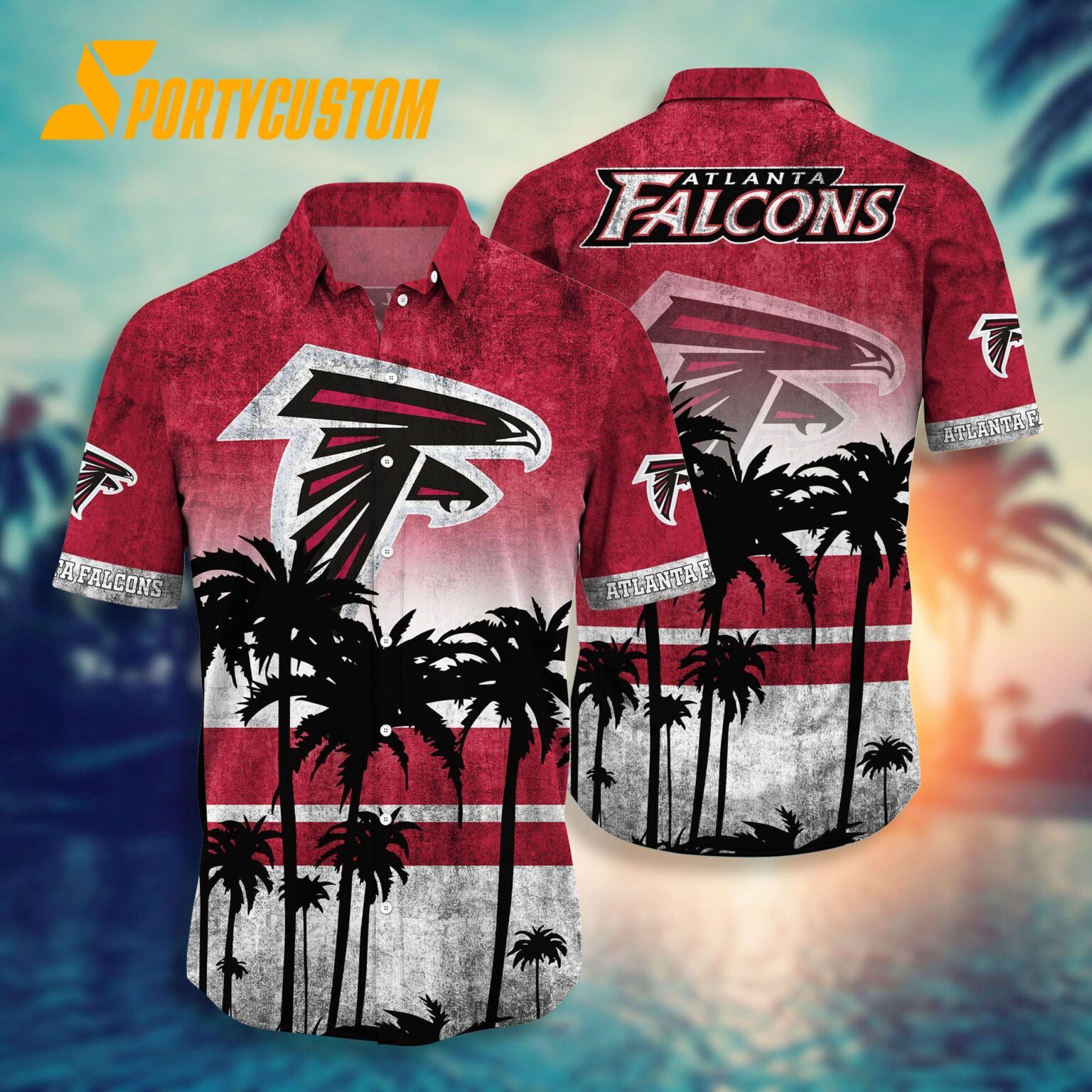 NFL Atlanta Falcons Palm Tree Summer New Hawaiian Shirt