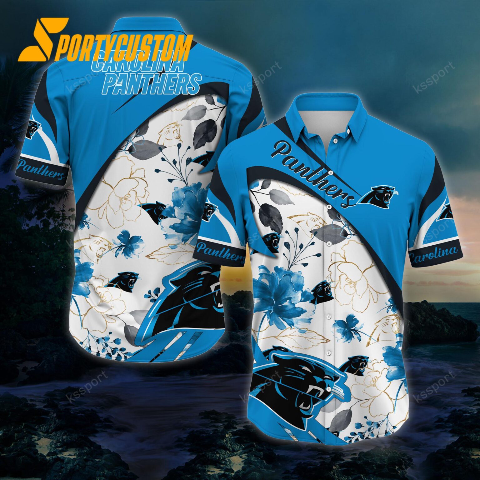 NFL Carolina Panthers New Arrivals Football Summer Hawaii Shirt