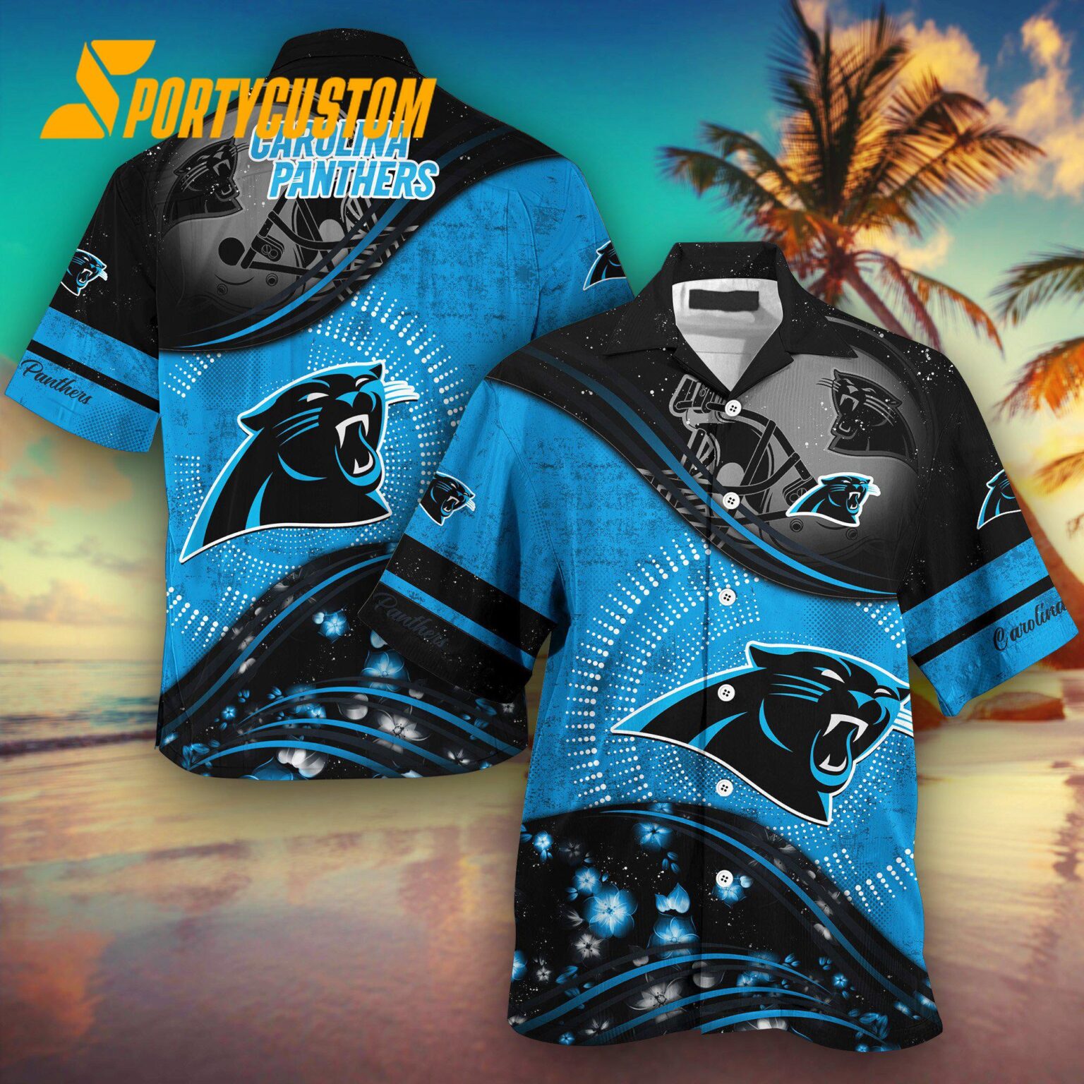 NFL Carolina Panthers Summer Hawaii Shirt New Design Fans Gifts