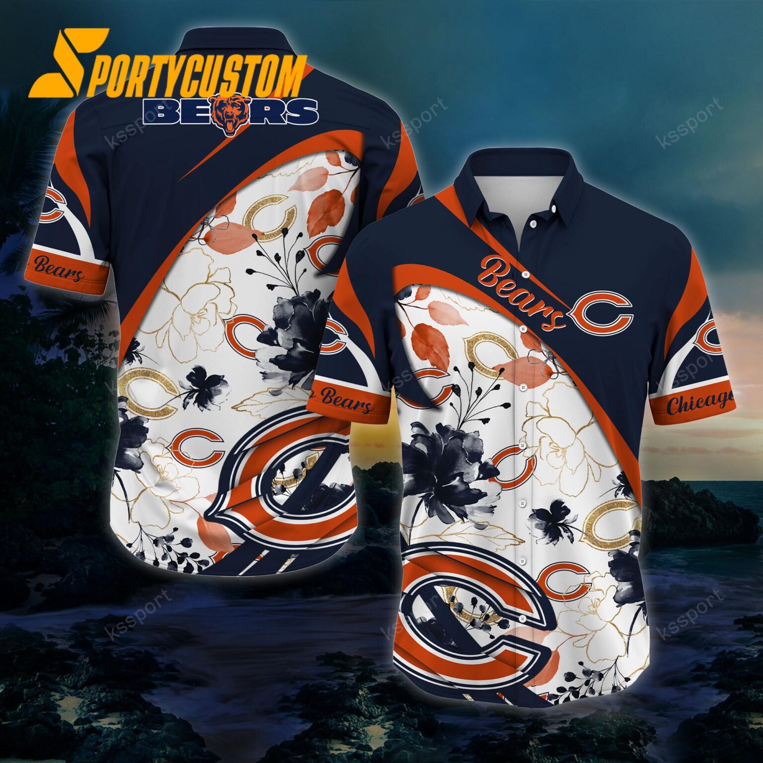 NFL Chicago Bears New Arrivals Football Summer Hawaii Shirt