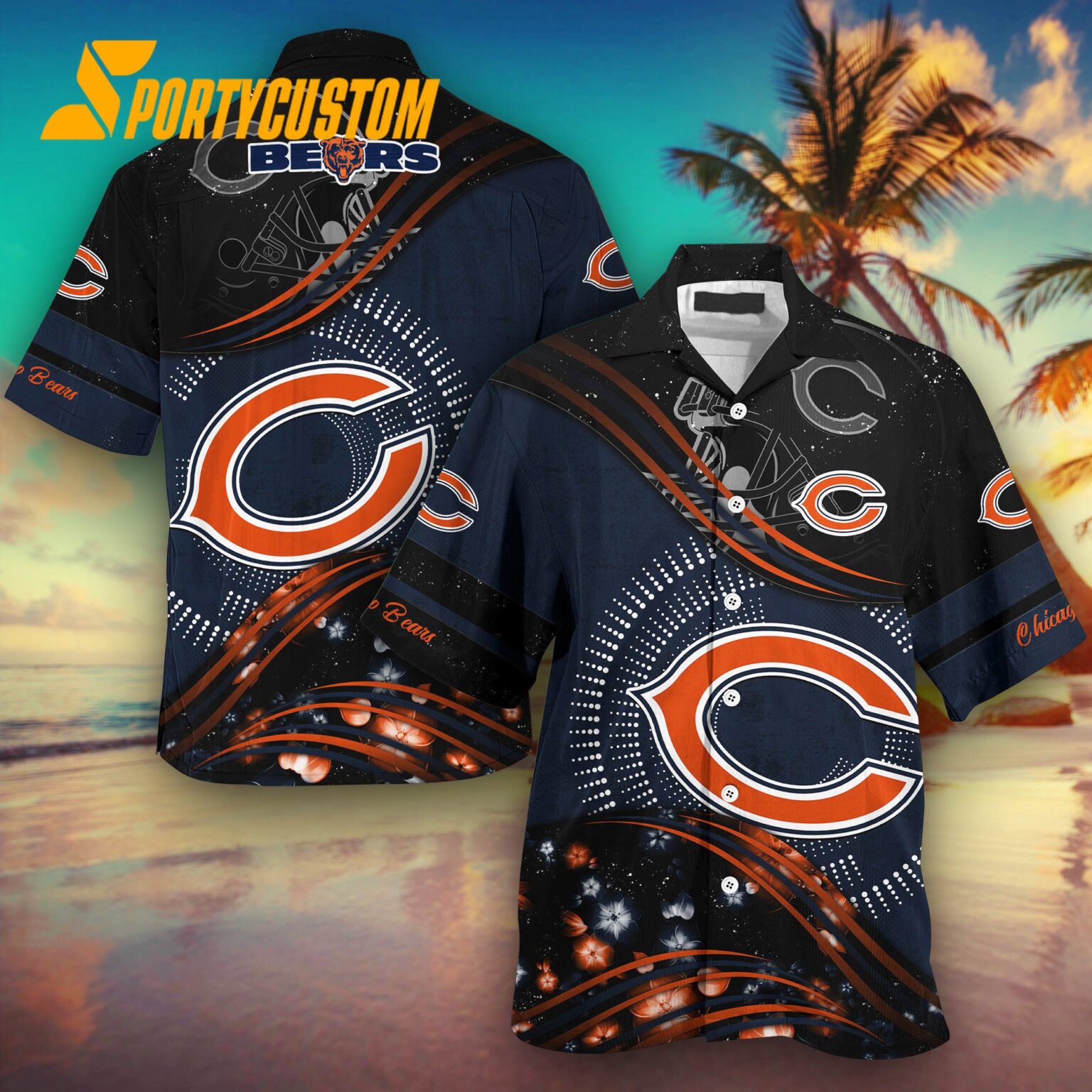 NFL Chicago Bears Summer Hawaii Shirt New Design Fans Gifts