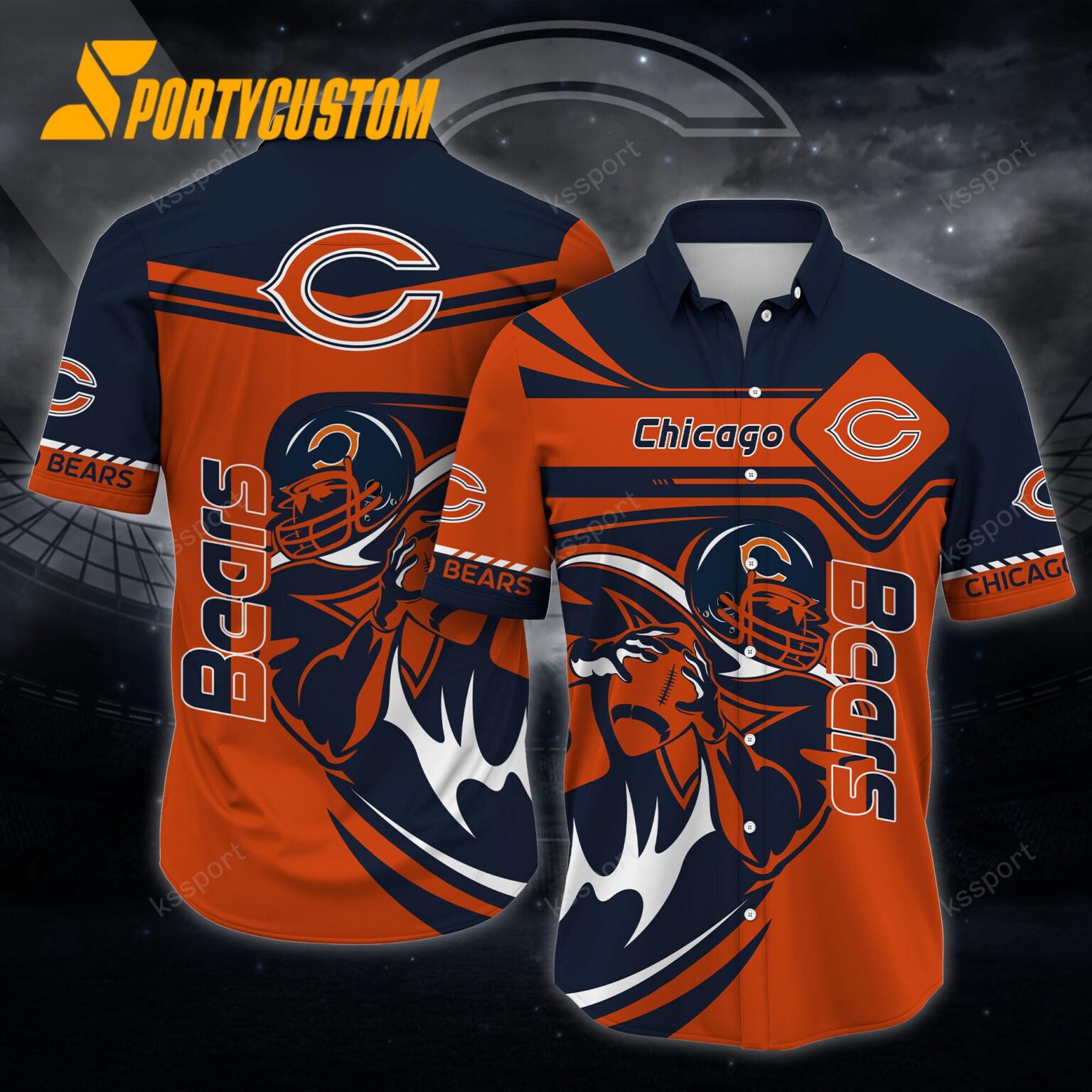 NFL Chicago Bears Trending Summer New Hawaii Shirt