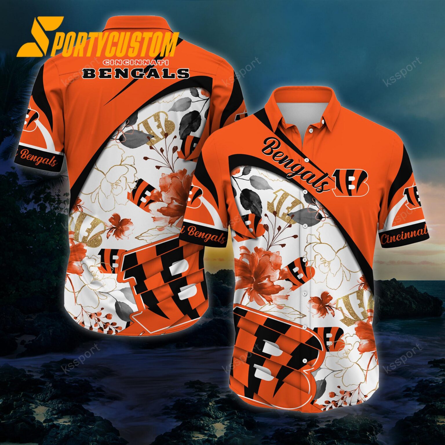 NFL Cincinnati Bengals New Arrivals Football Summer Hawaii Shirt