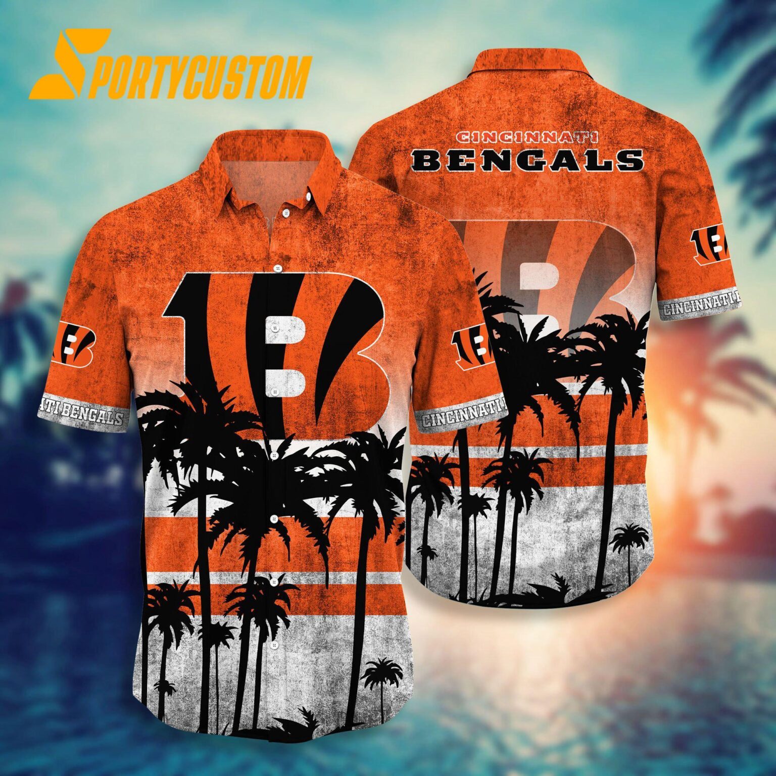 NFL Cincinnati Bengals Palm Tree Summer New Hawaiian Shirt