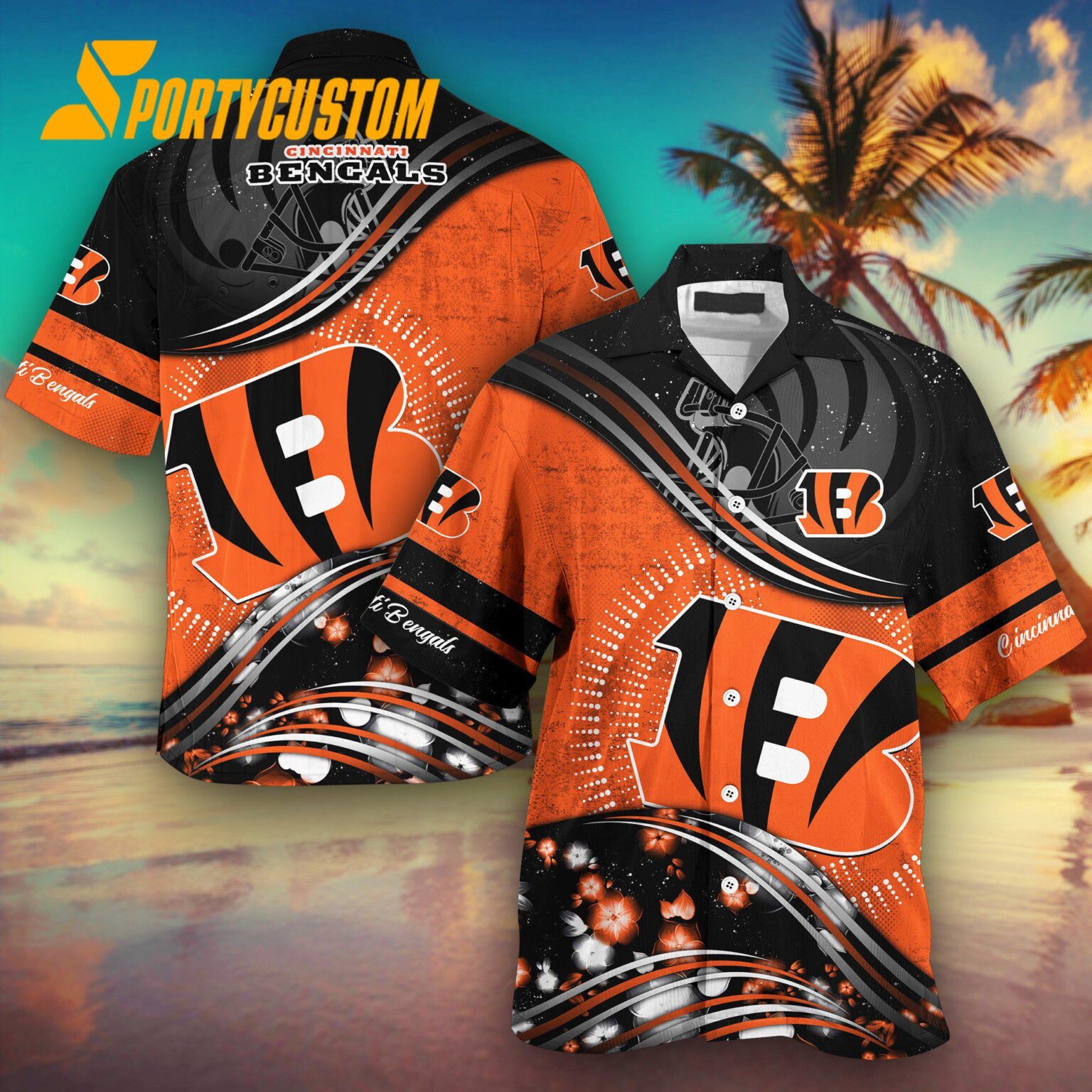 NFL Cincinnati Bengals Summer Hawaii Shirt New Design Fans Gifts