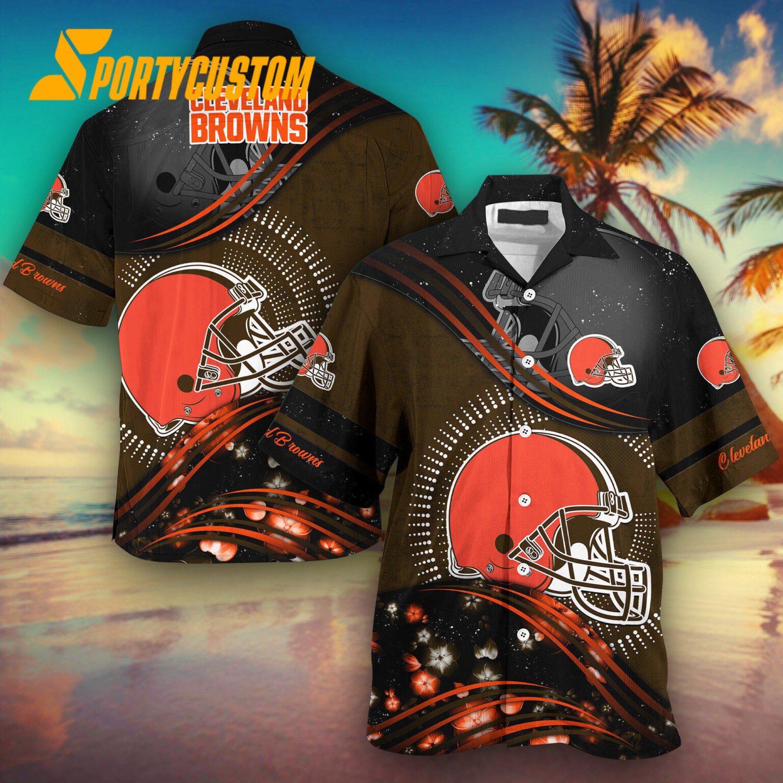 NFL Cleveland Browns Summer Hawaii Shirt New Design Fans Gifts