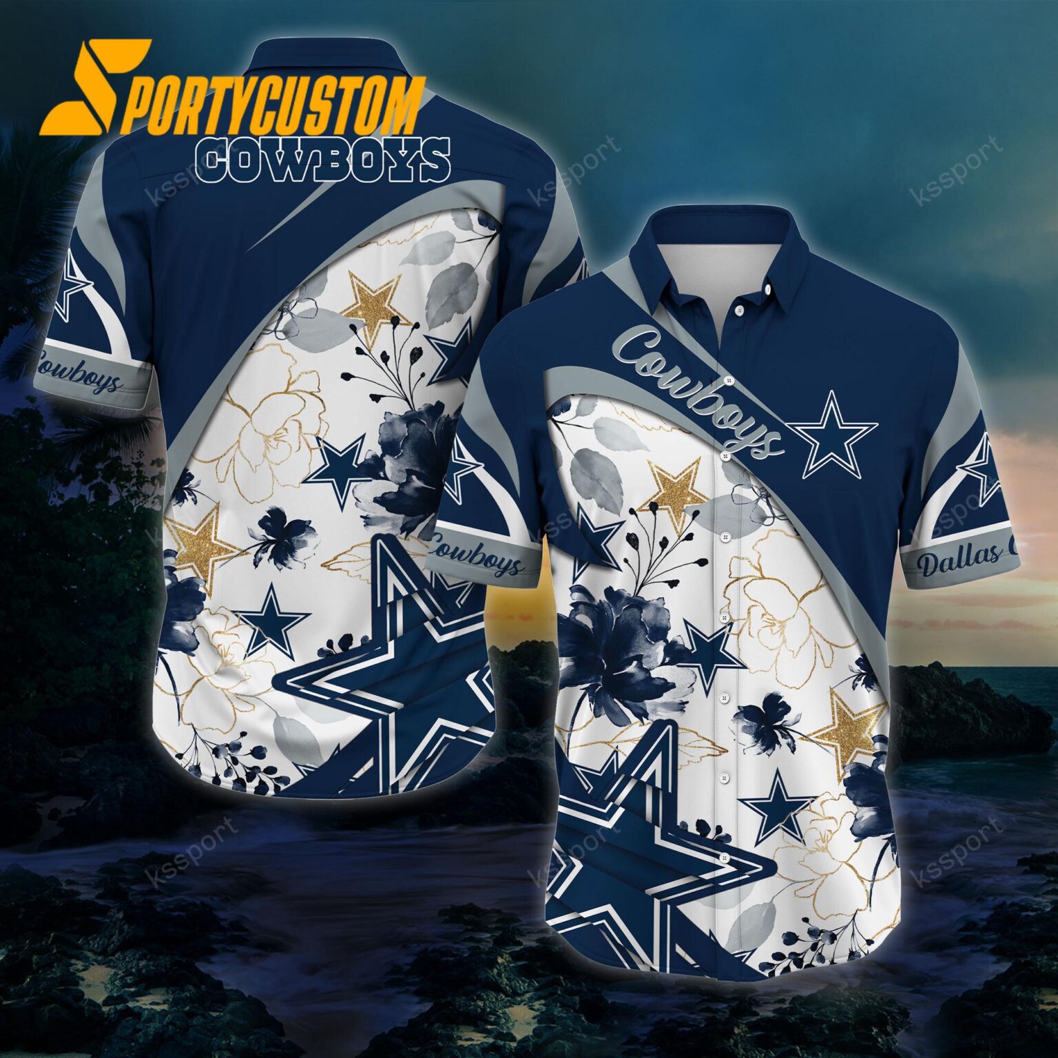 NFL Dallas Cowboys New Arrivals Football Summer Hawaii Shirt