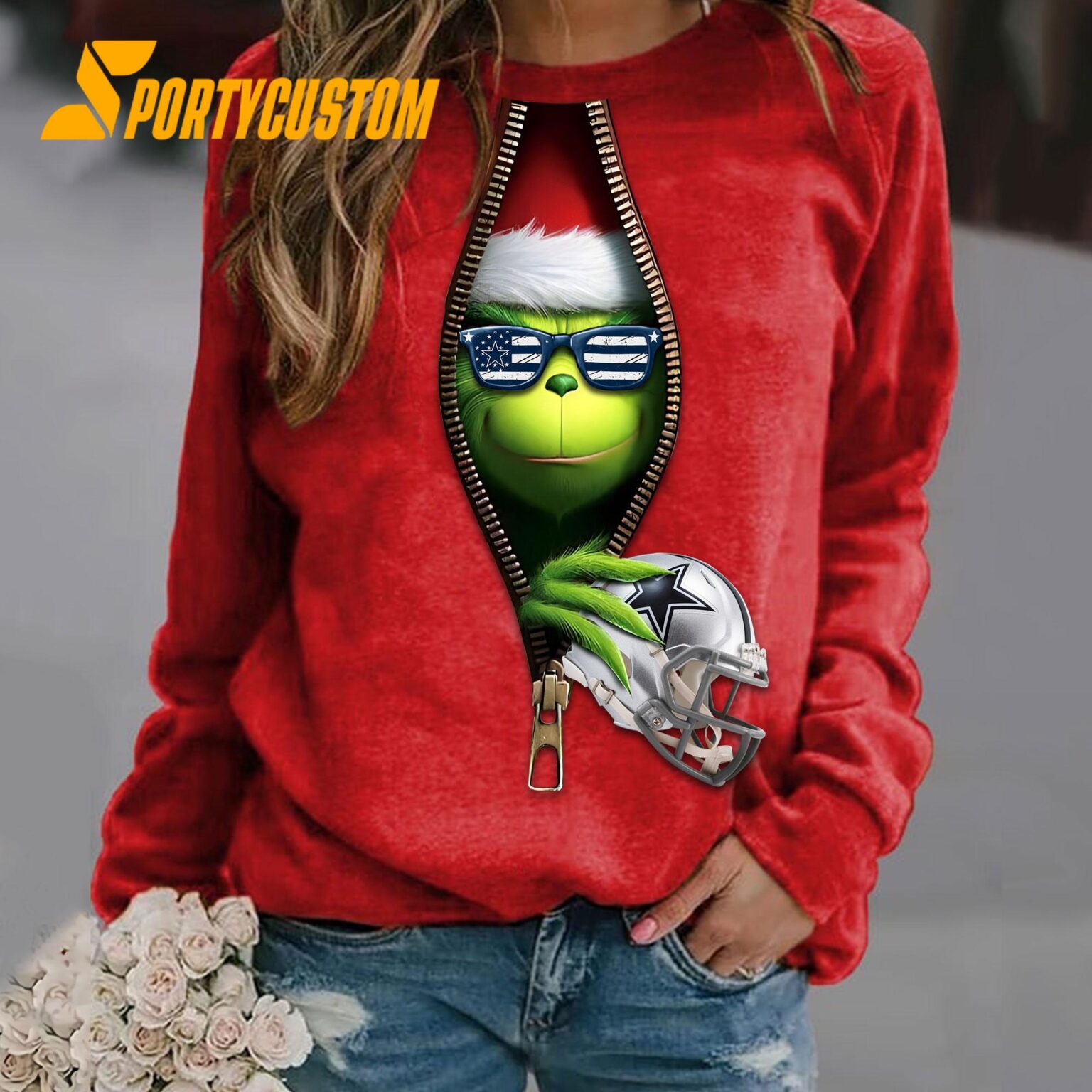 NFL Dallas CowboysFootball x Grinch Funny Christmas Limited Sweatshirt, Hoodie, TShirt