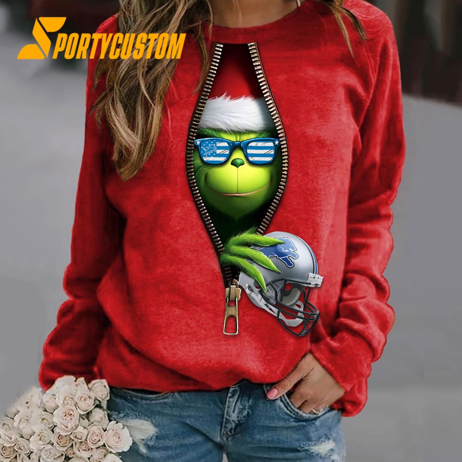 NFL Detroit LionsFootball x Grinch Funny Christmas Limited Sweatshirt, Hoodie, TShirt