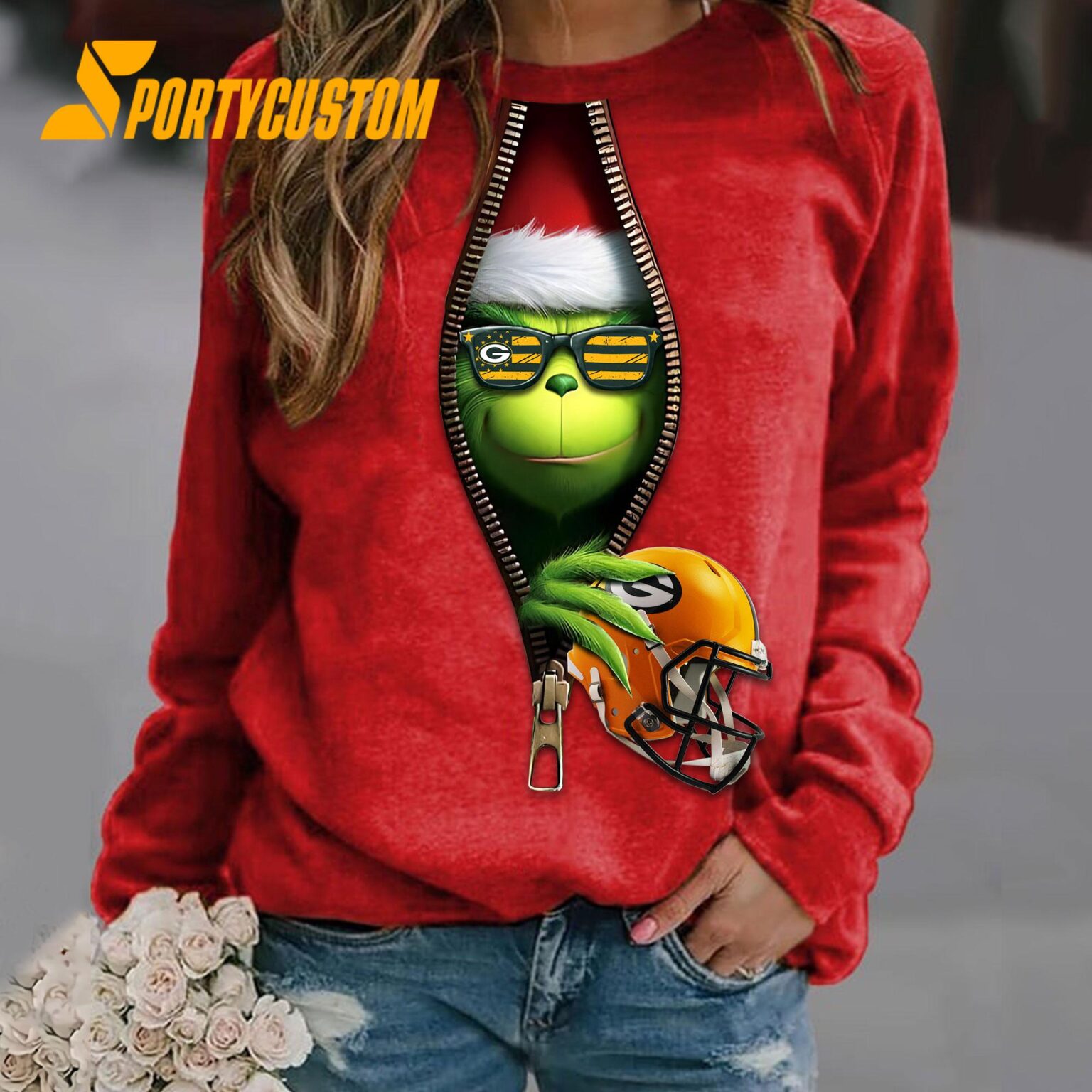 NFL Green Bay PackersFootball x Grinch Funny Christmas Limited Sweatshirt, Hoodie, TShirt