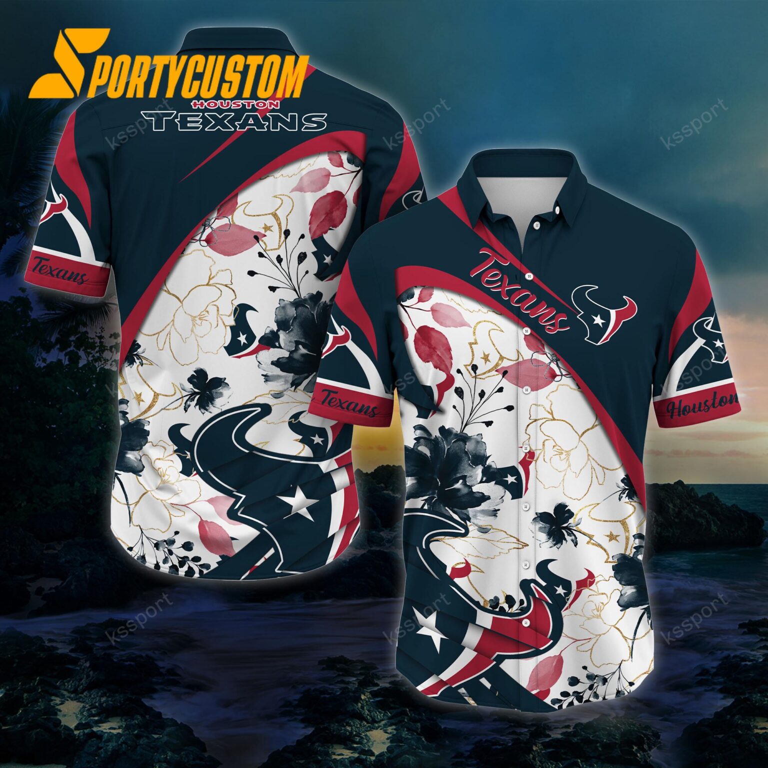 NFL Houston Texans New Arrivals Football Summer Hawaii Shirt