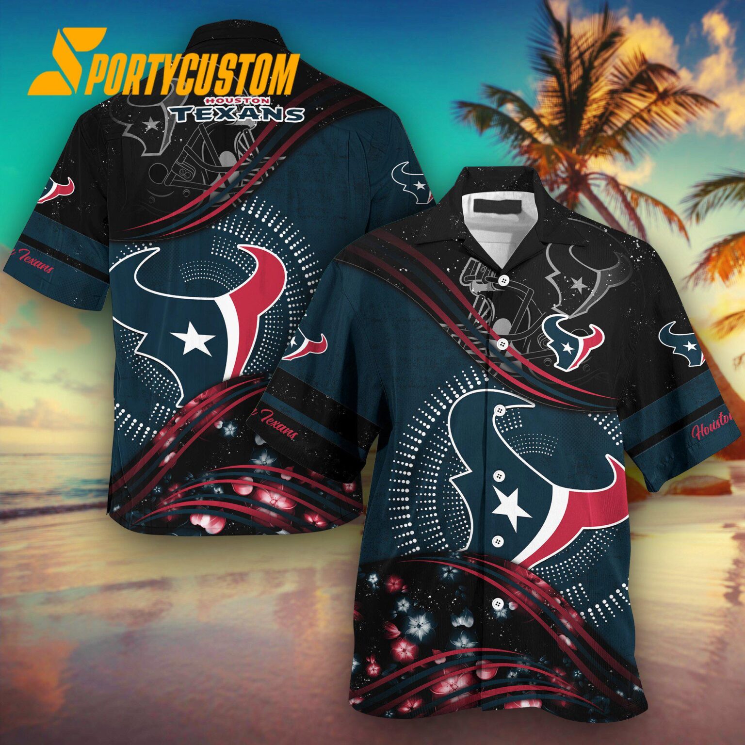 NFL Houston Texans Summer Hawaii Shirt New Design Fans Gifts