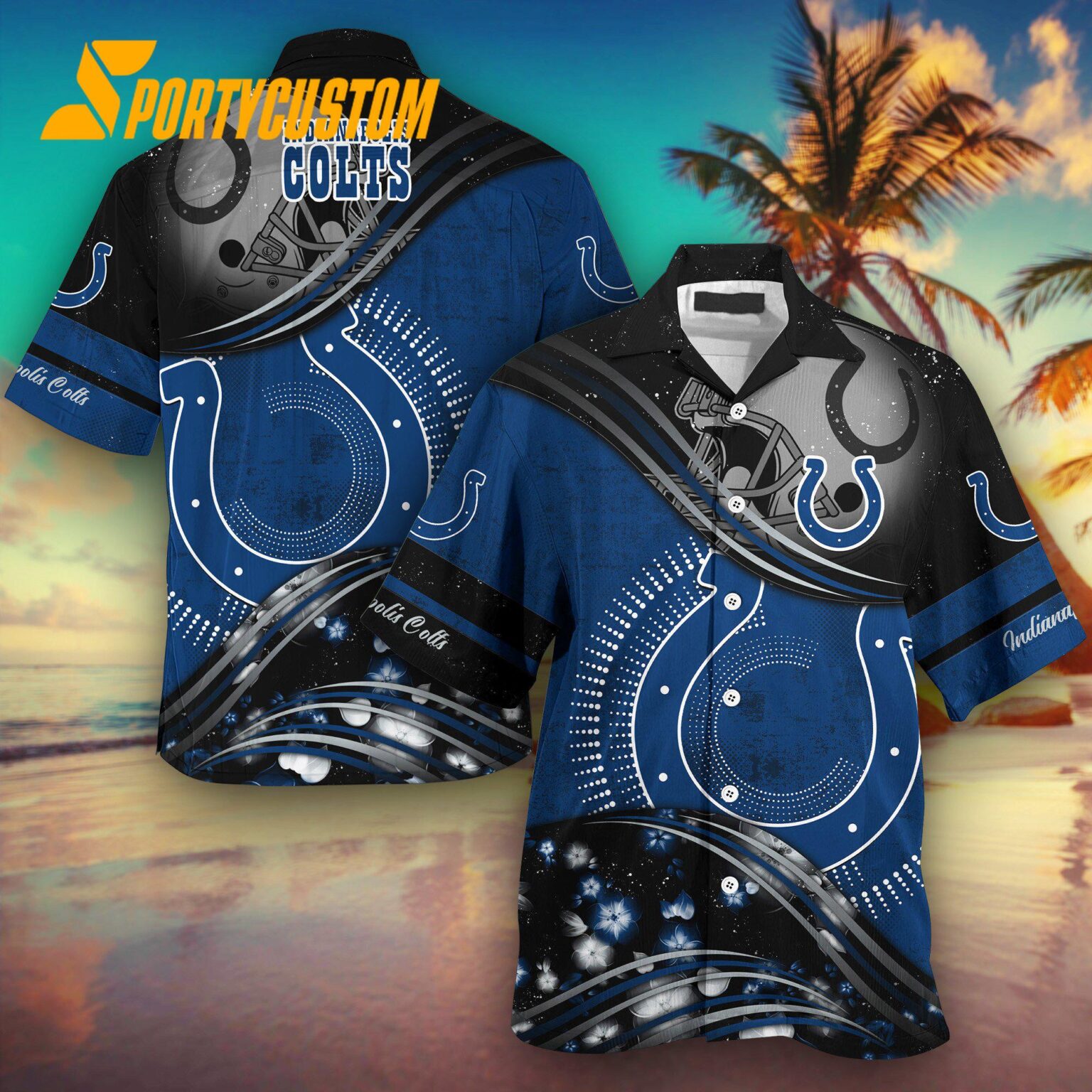 NFL Indianapolis Colts Summer Hawaii Shirt New Design Fans Gifts