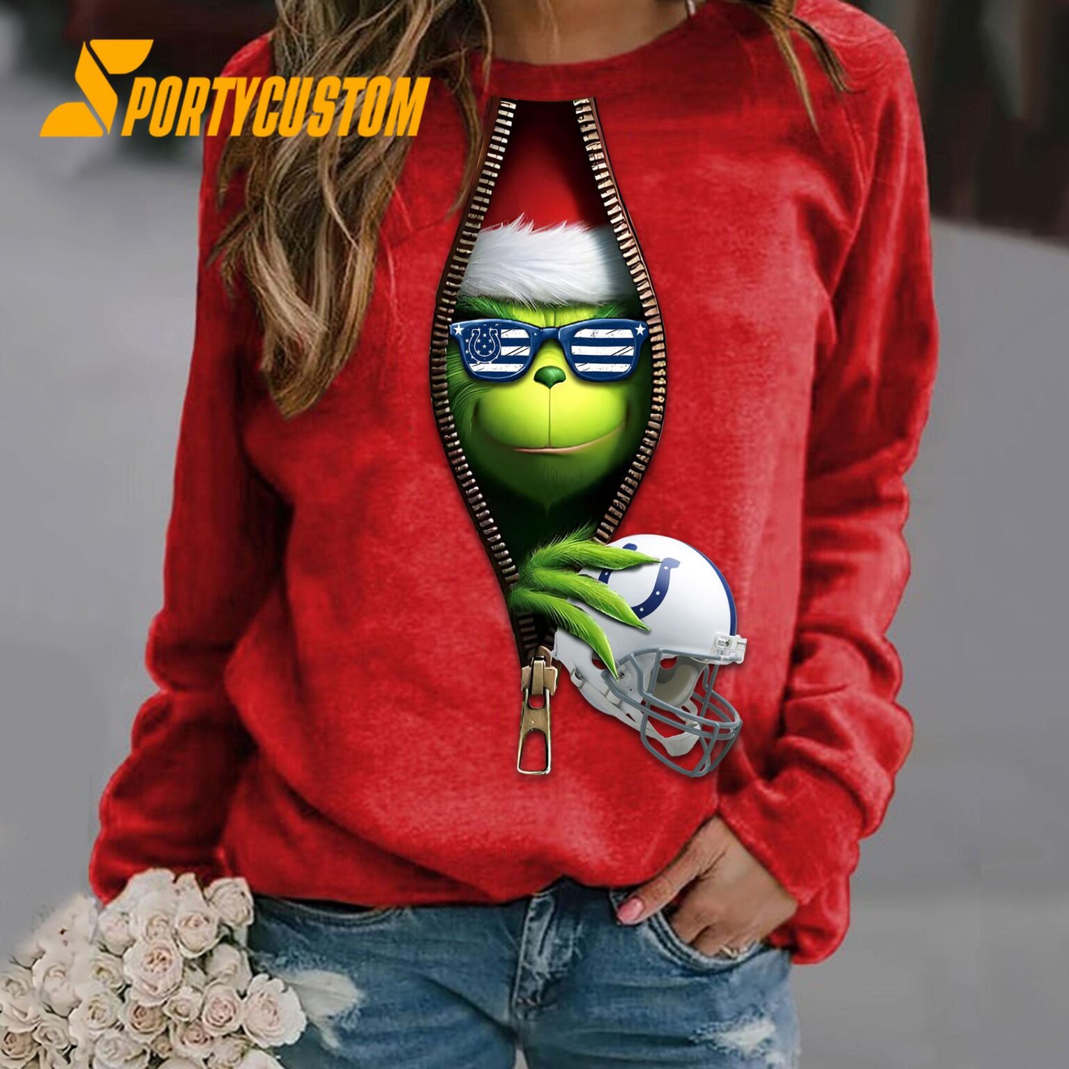NFL Indianapolis ColtsFootball x Grinch Funny Christmas Limited Sweatshirt, Hoodie, TShirt