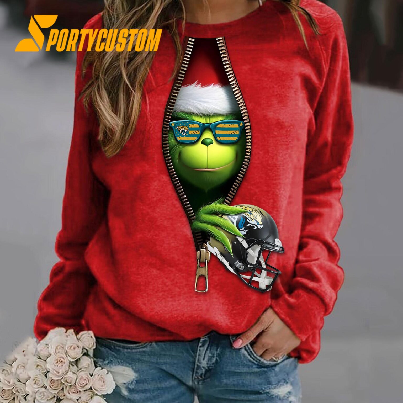 NFL Jacksonville JaguarsFootball x Grinch Funny Christmas Limited Sweatshirt, Hoodie, TShirt