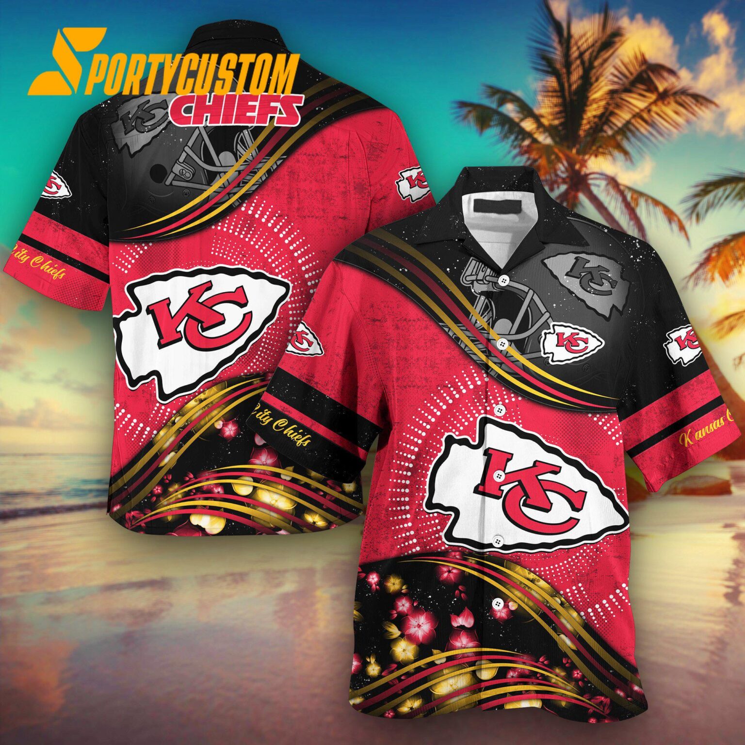 NFL Kansas City Chiefs Summer Hawaii Shirt New Design Fans Gifts