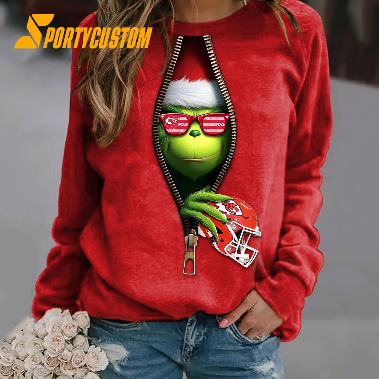 NFL Kansas City ChiefsFootball x Grinch Funny Christmas Limited Sweatshirt, Hoodie, TShirt