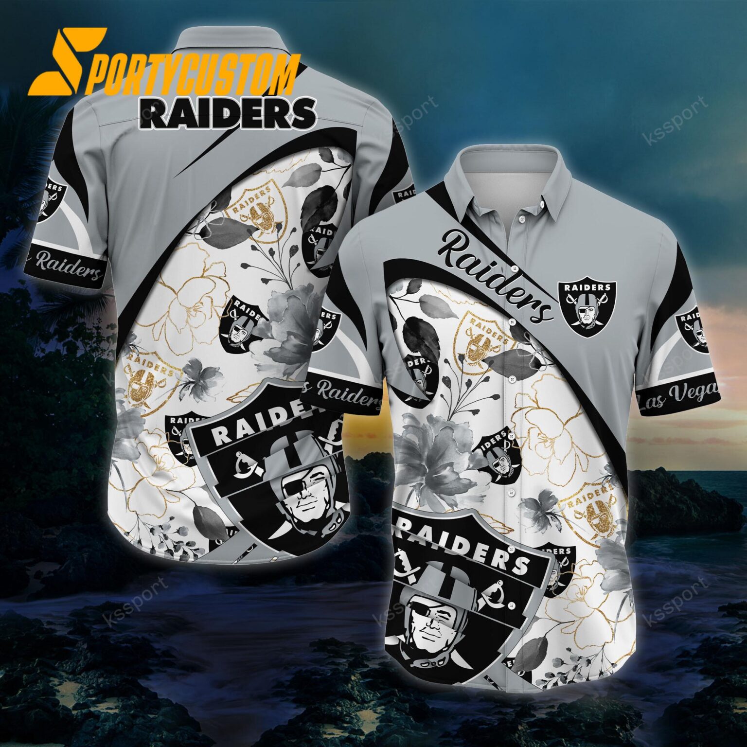 NFL Las Vegas Raiders New Arrivals Football Summer Hawaii Shirt