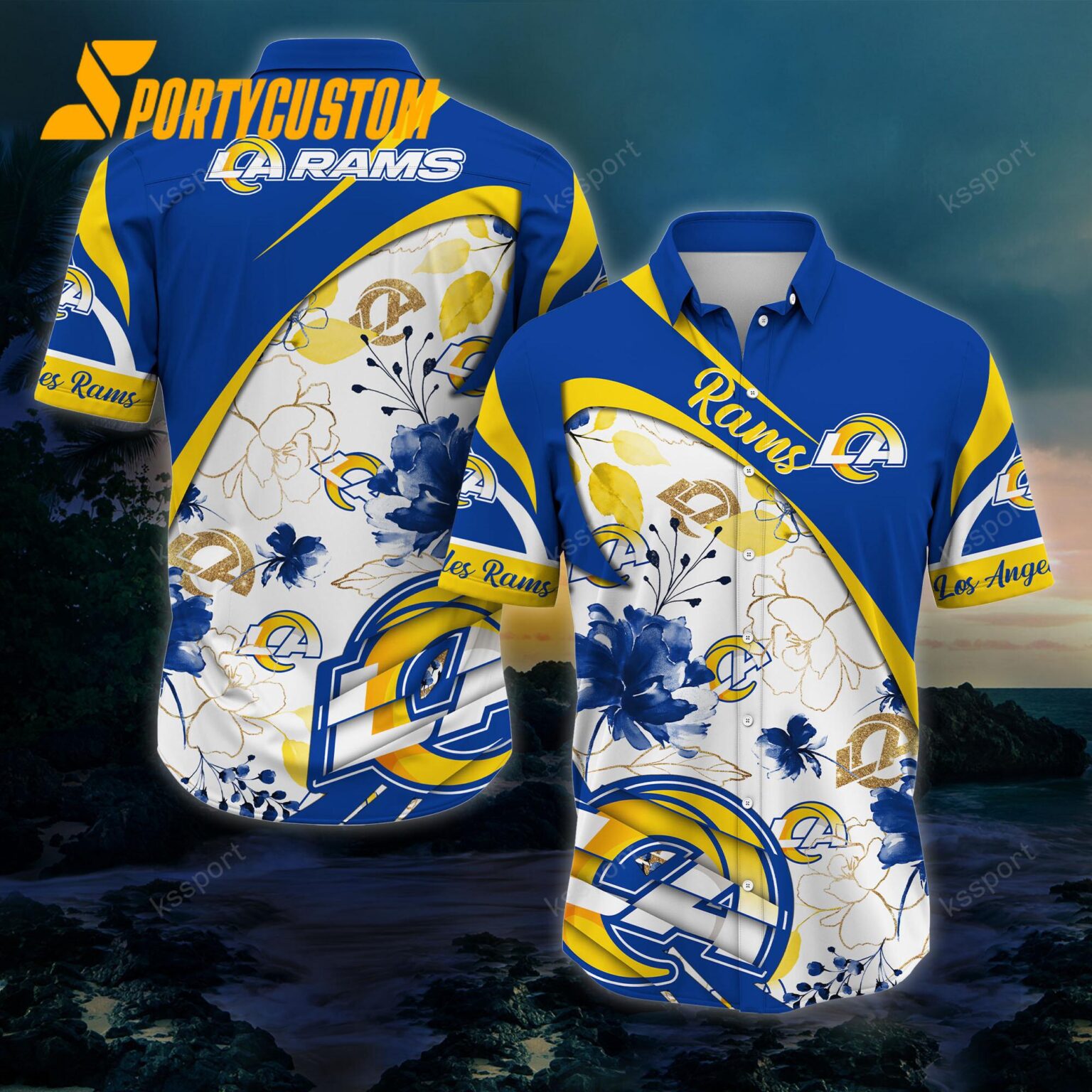 NFL Los Angeles Rams New Arrivals Football Summer Hawaii Shirt