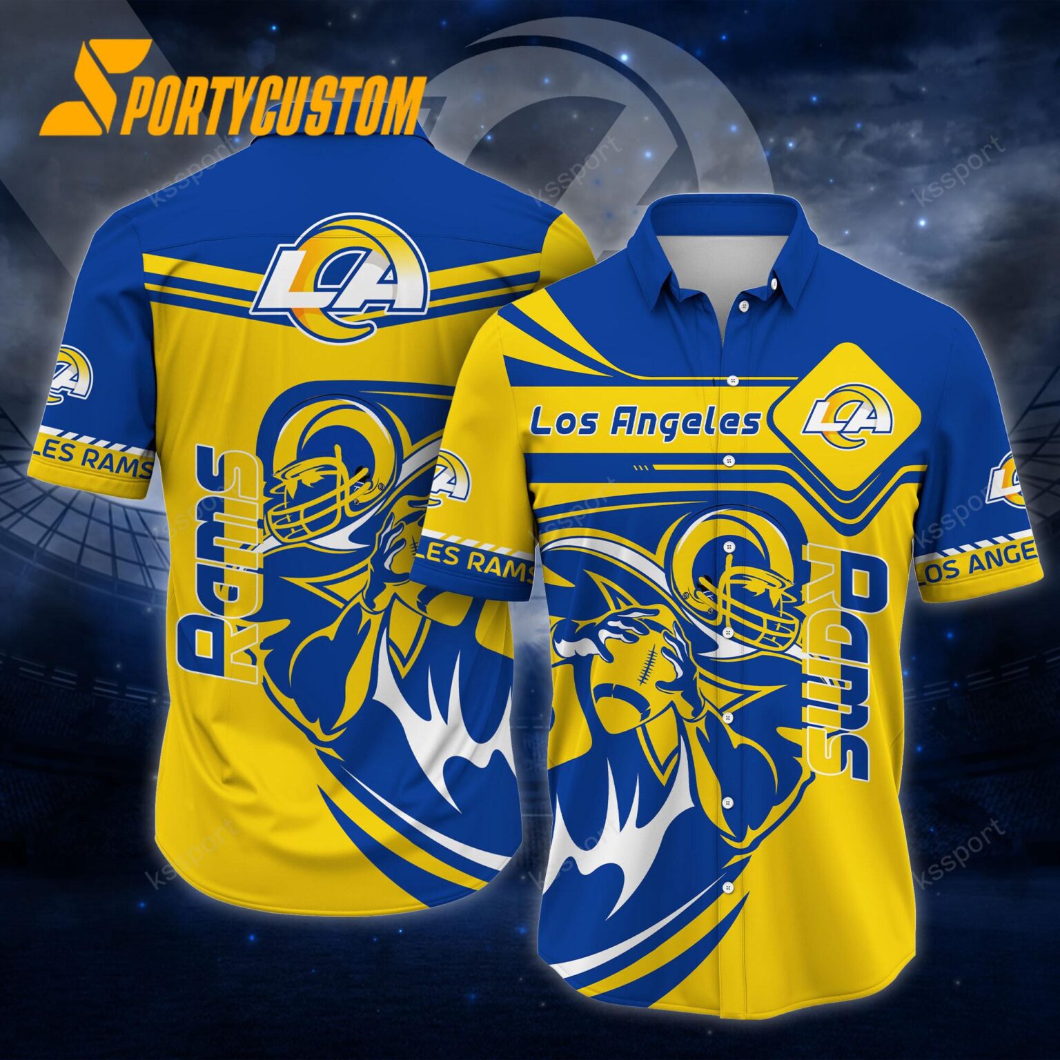 NFL Los Angeles Rams Trending Summer New Hawaii Shirt