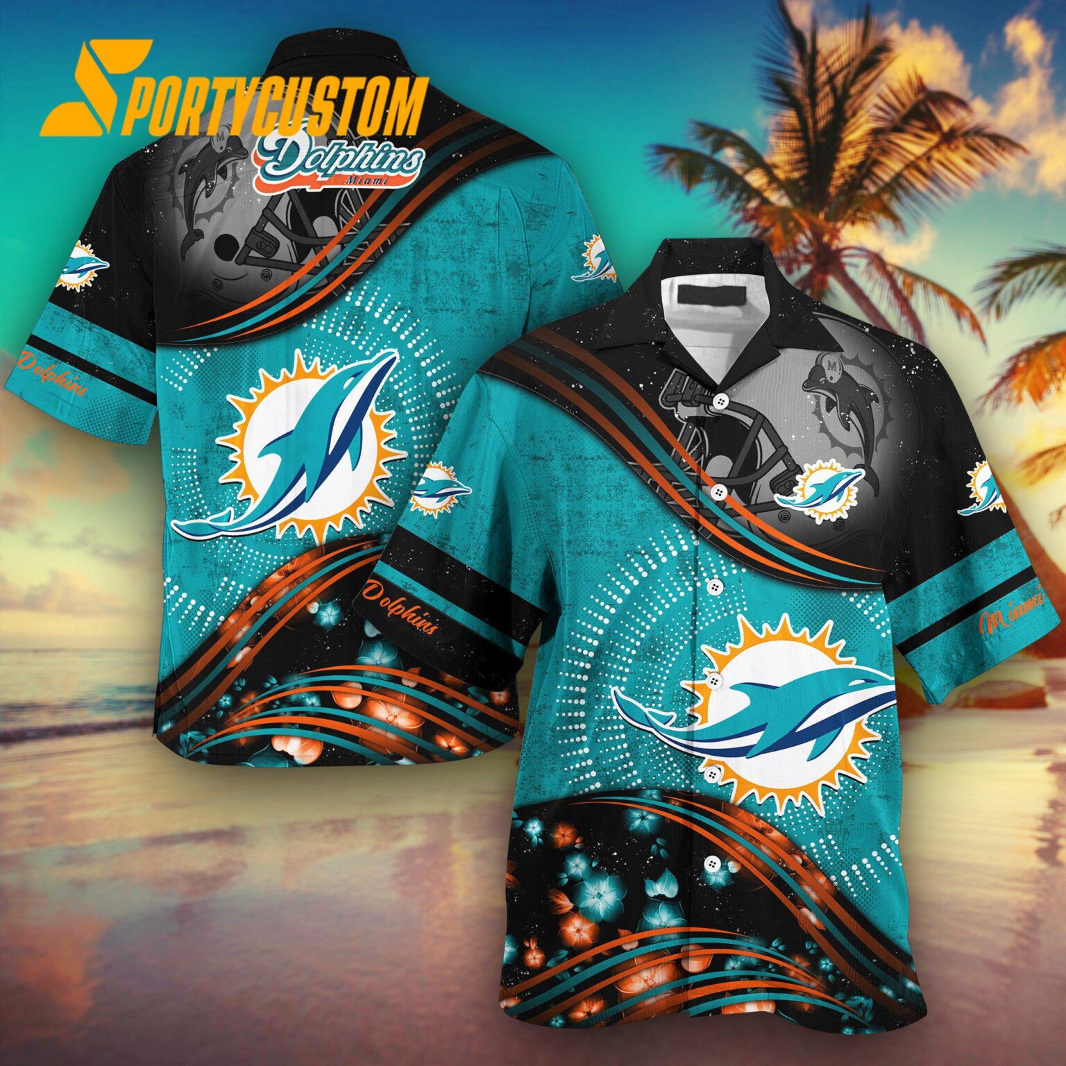 NFL Miami Dolphins Summer Hawaii Shirt New Design Fans Gifts