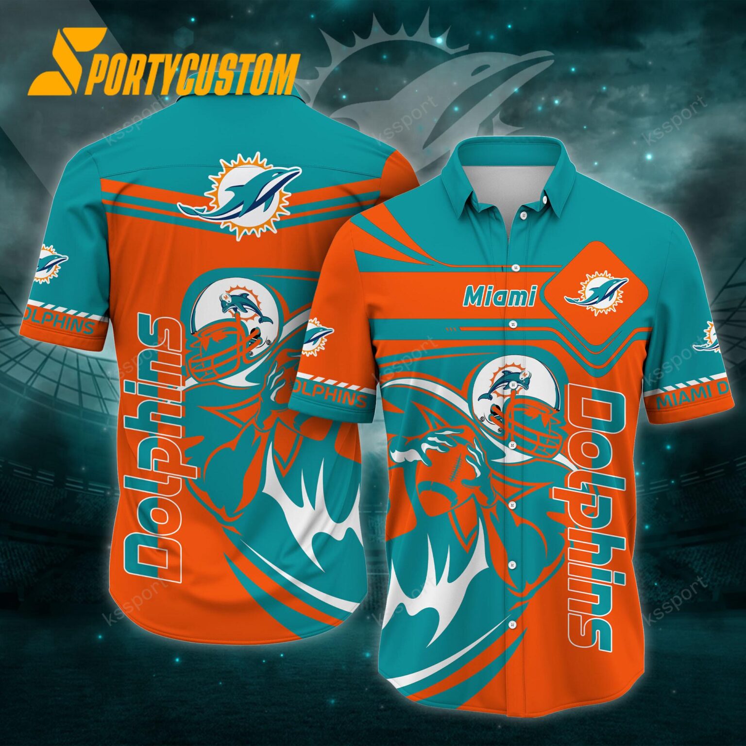 NFL Miami Dolphins Trending Summer New Hawaii Shirt