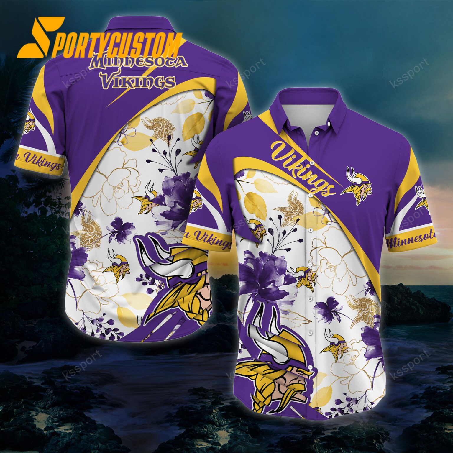 NFL Minnesota Vikings New Arrivals Football Summer Hawaii Shirt