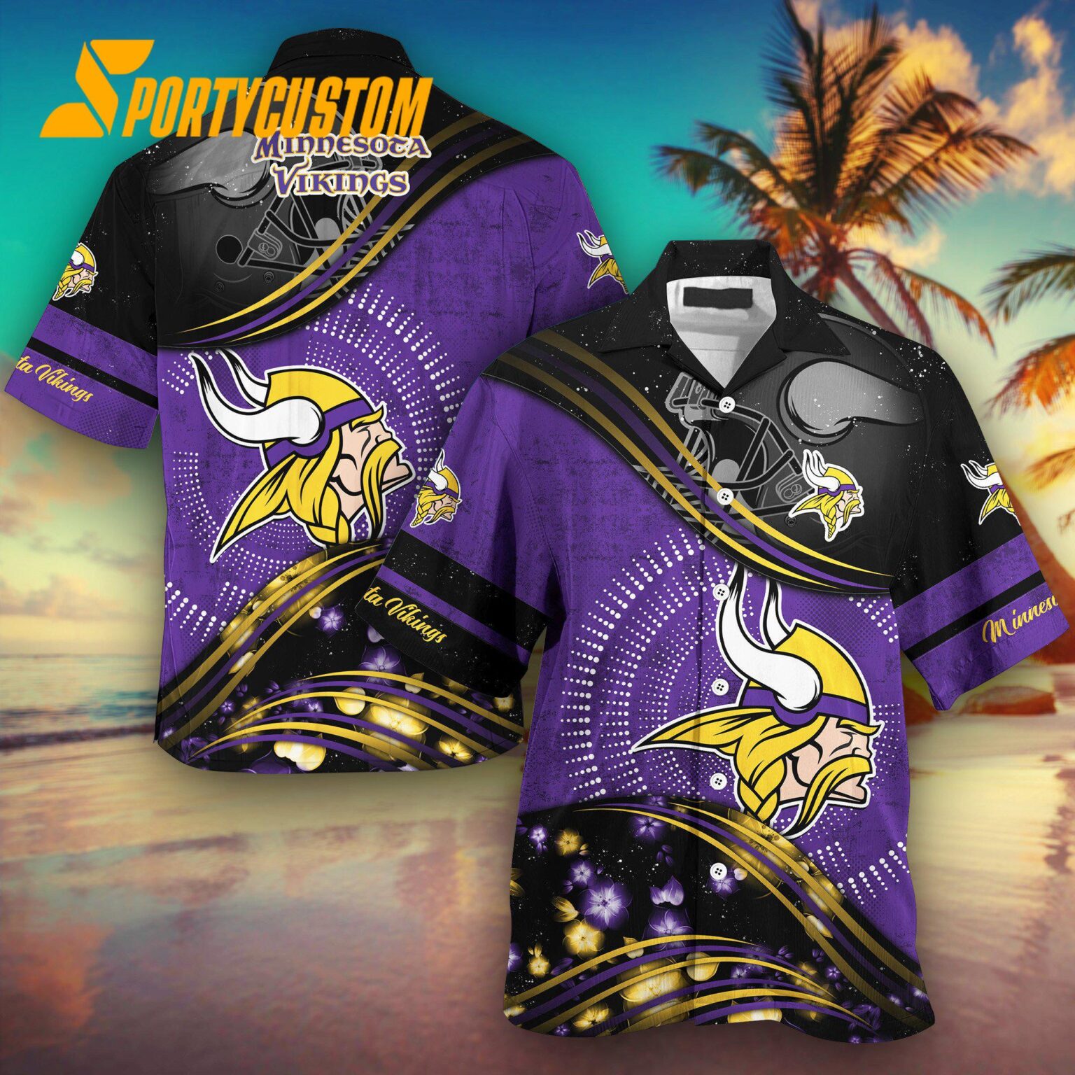 NFL Minnesota Vikings Summer Hawaii Shirt New Design Fans Gifts