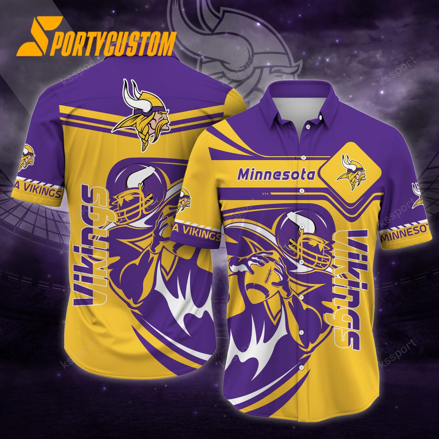 NFL Minnesota Vikings Trending Summer New Hawaii Shirt