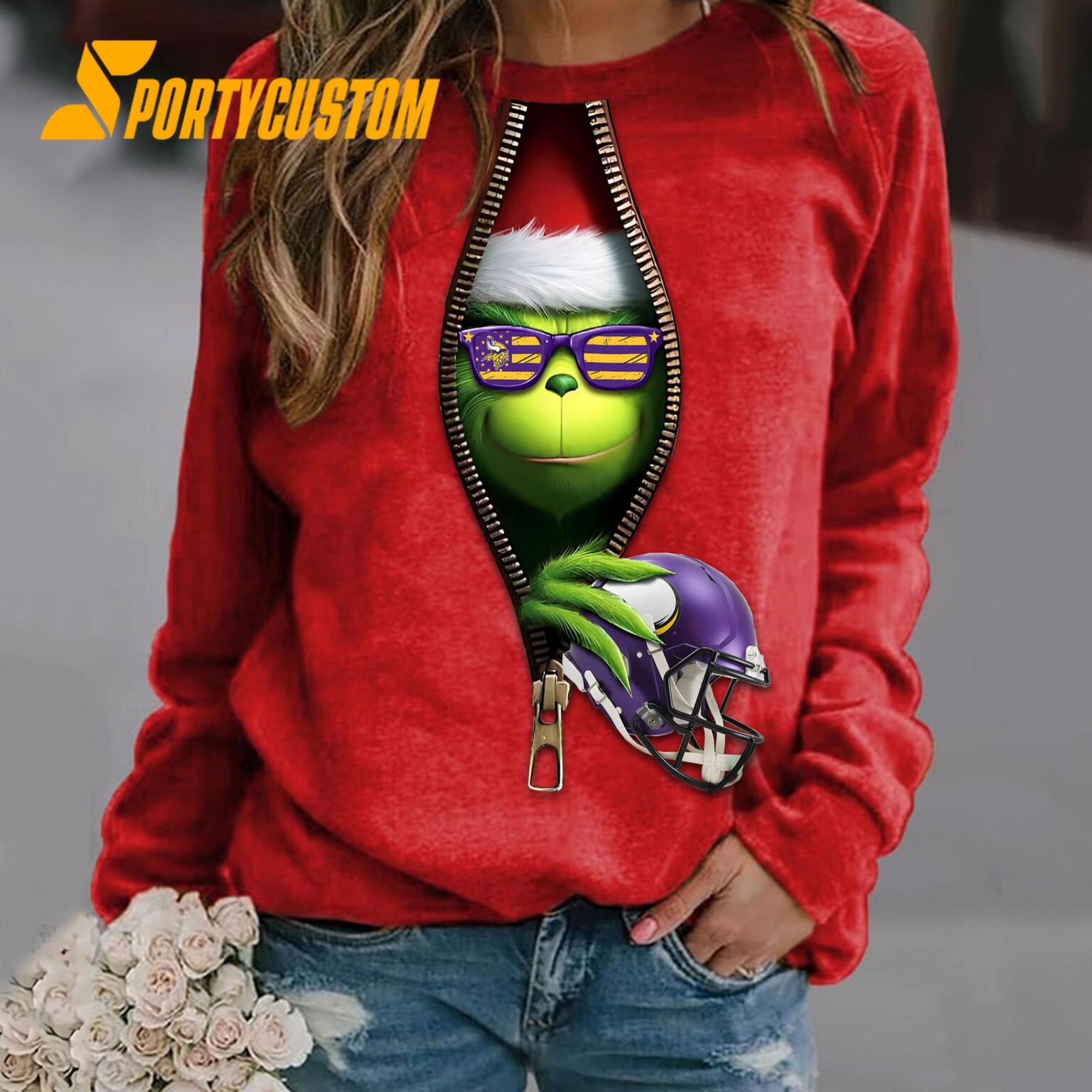 NFL Minnesota VikingsFootball x Grinch Funny Christmas Limited Sweatshirt, Hoodie, TShirt