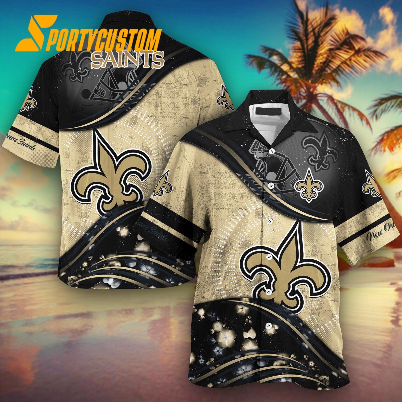 NFL New Orleans Saints Summer Hawaii Shirt New Design Fans Gifts