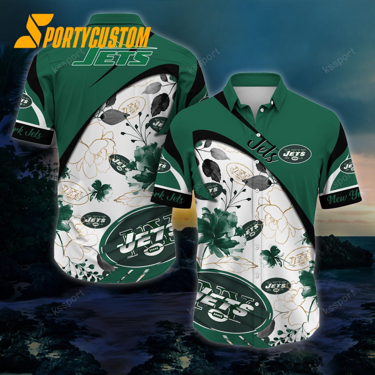 NFL New York Jets New Arrivals Football Summer Hawaii Shirt