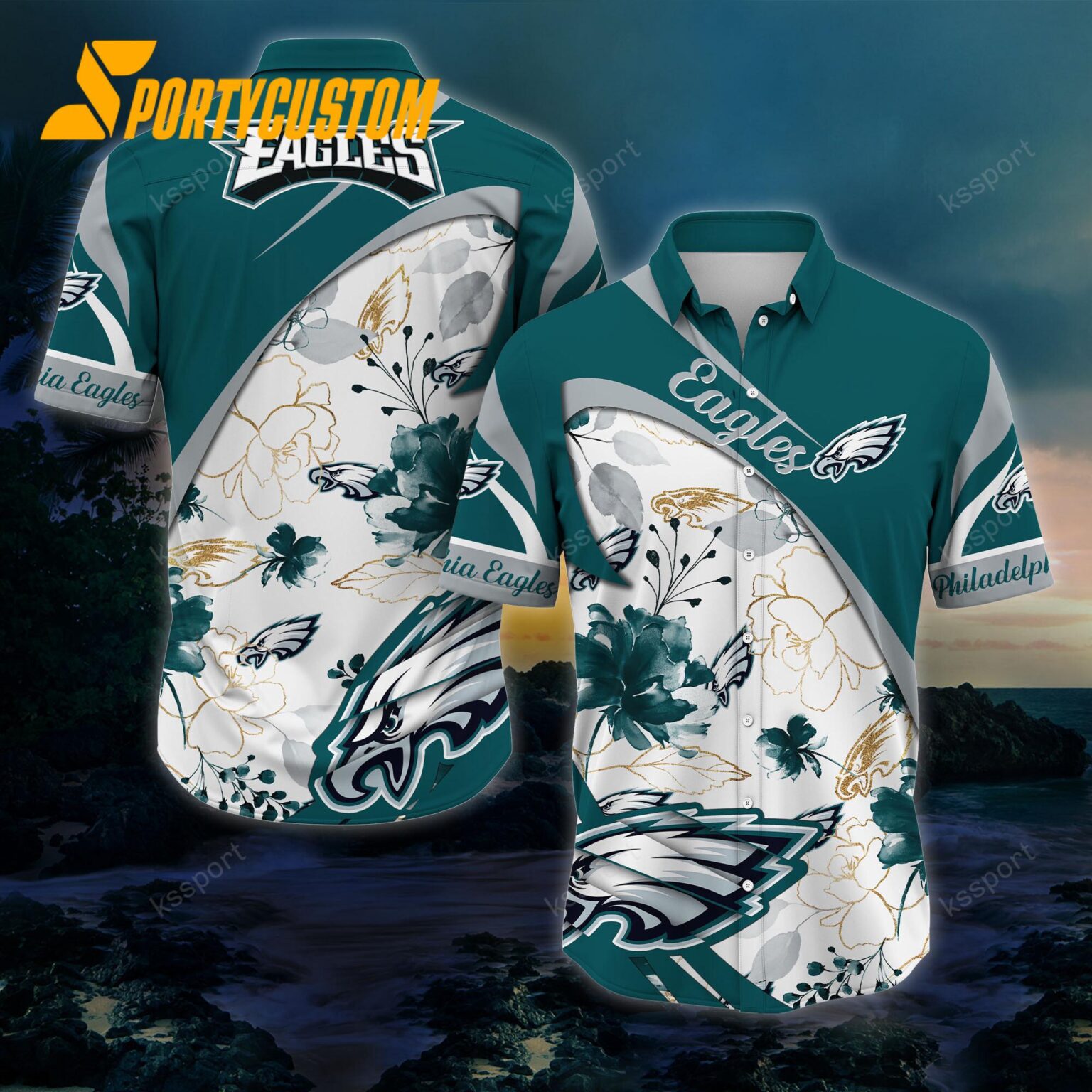 NFL Philadelphia Eagles New Arrivals Football Summer Hawaii Shirt