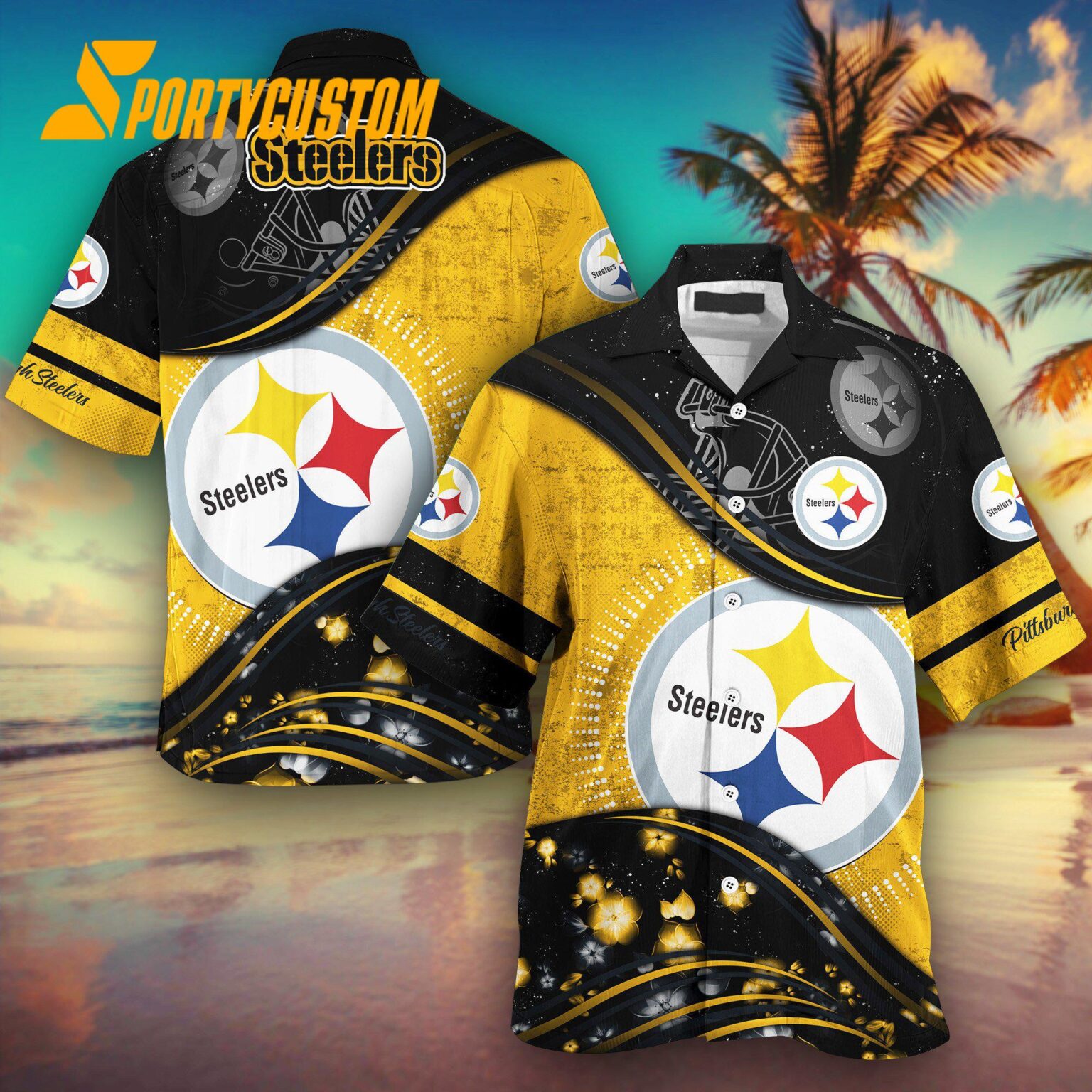 NFL Pittsburgh Steelers Summer Hawaii Shirt New Design Fans Gifts
