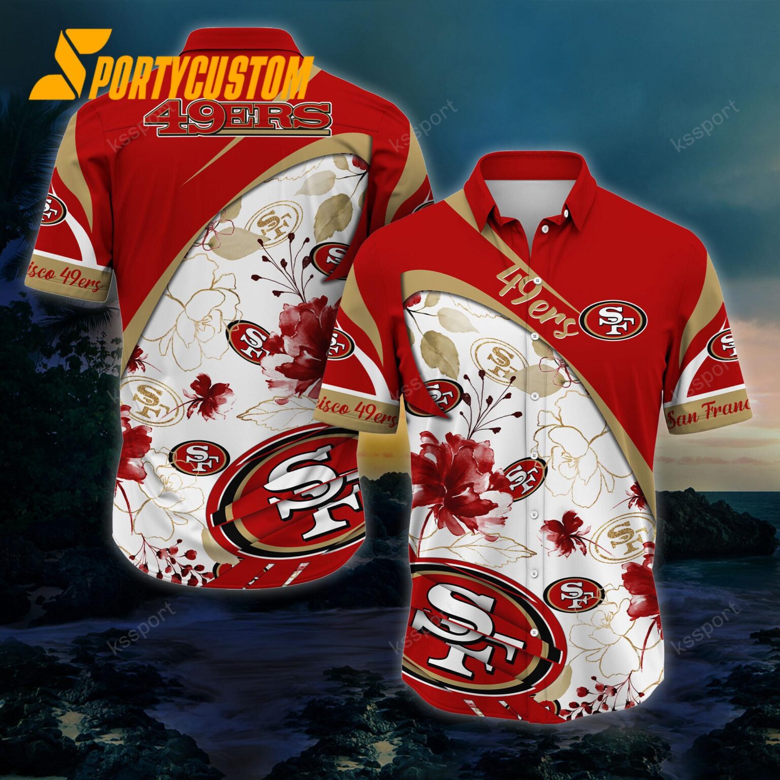 NFL San Francisco 49ers New Arrivals Football Summer Hawaii Shirt