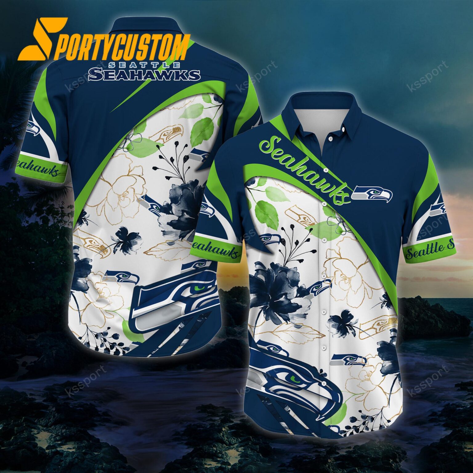 NFL Seattle Seahawks New Arrivals Football Summer Hawaii Shirt