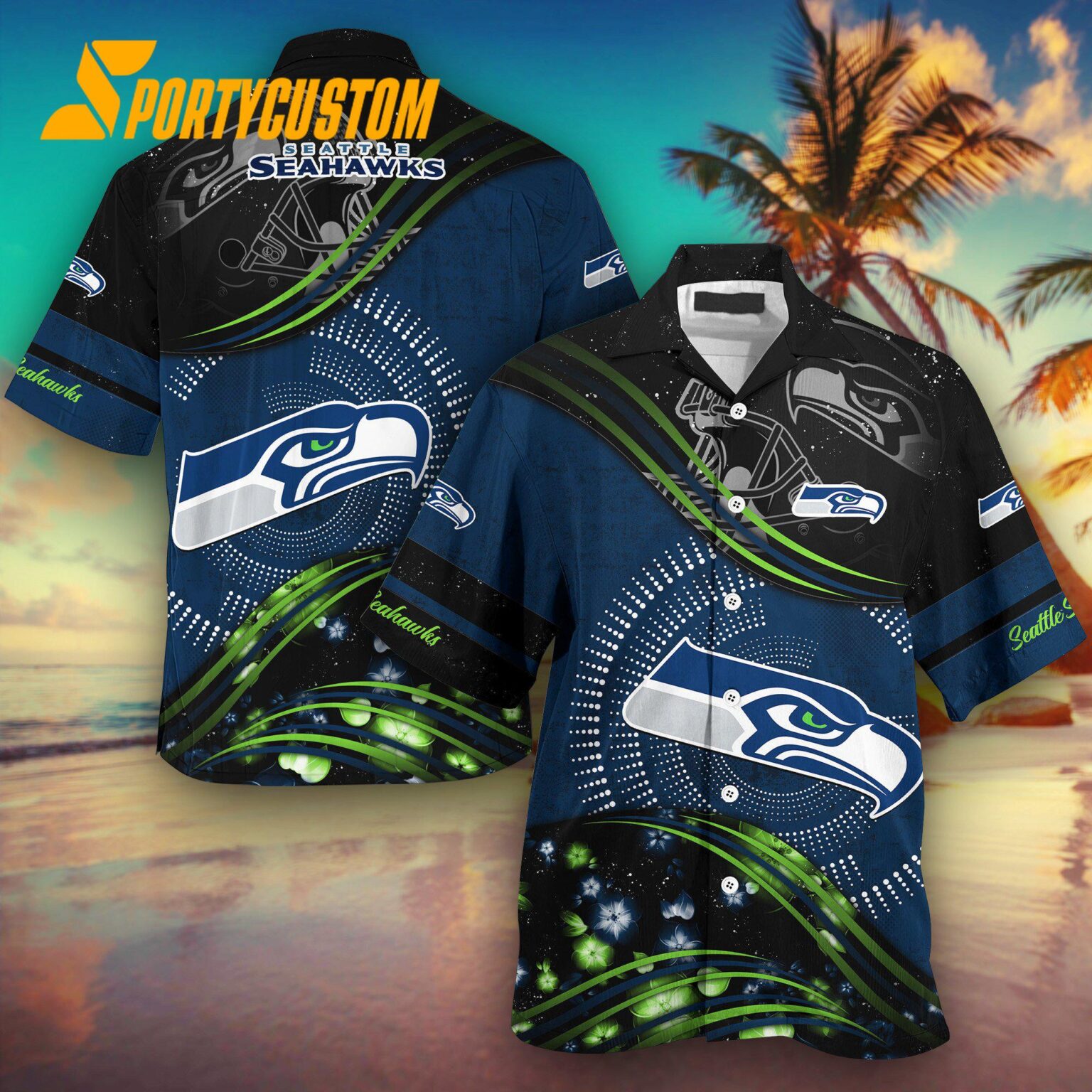NFL Seattle Seahawks Summer Hawaii Shirt New Design Fans Gifts