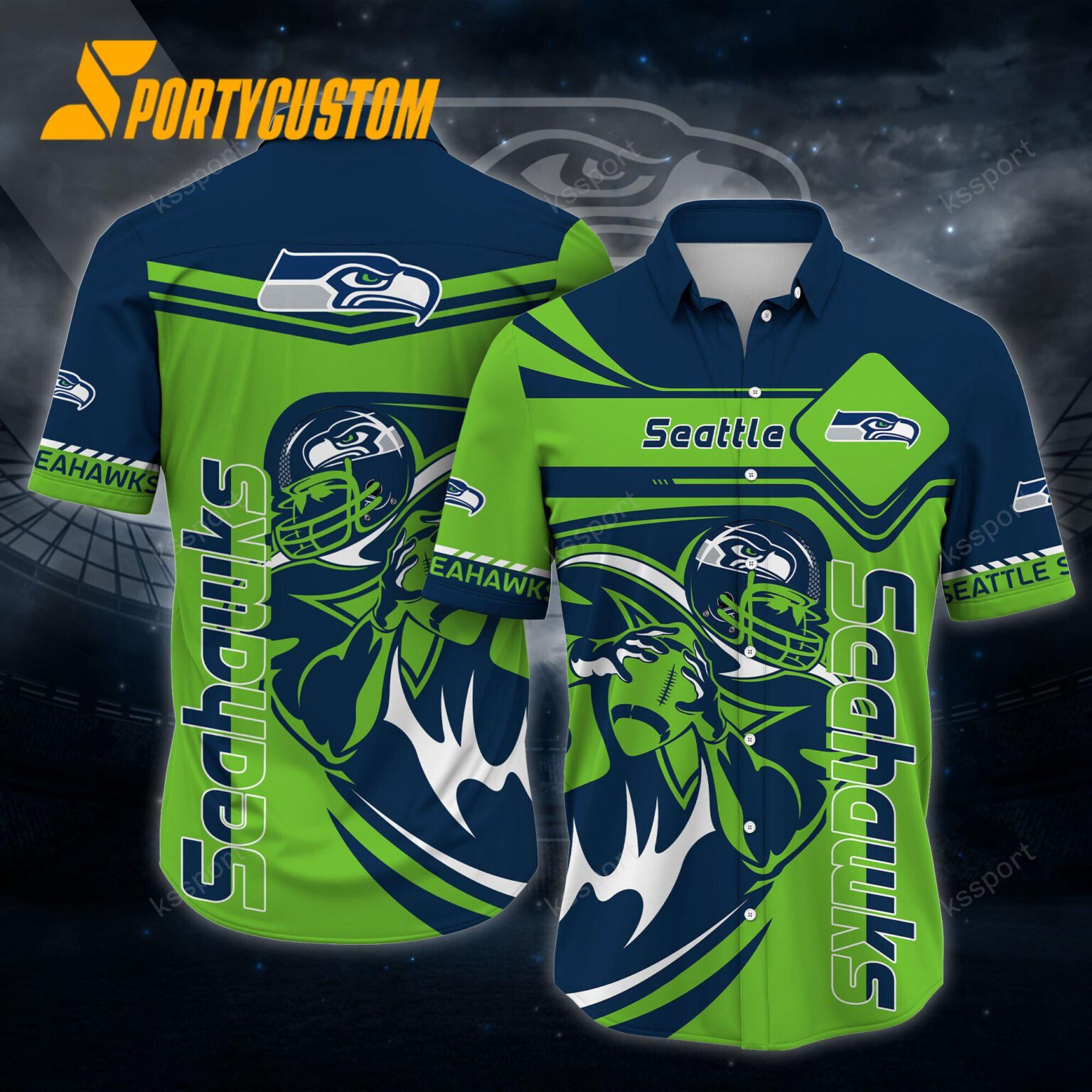 NFL Seattle Seahawks Trending Summer New Hawaii Shirt