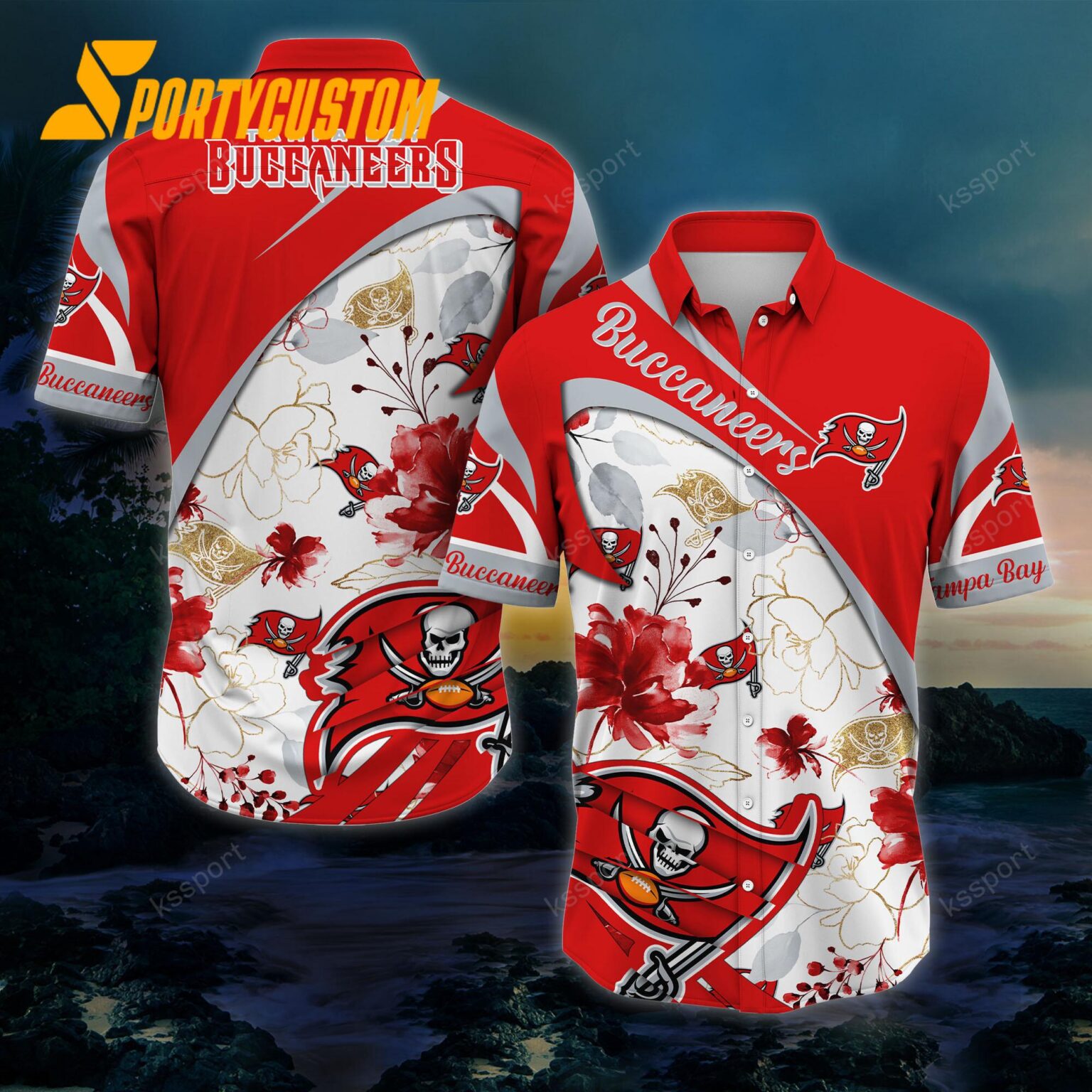 NFL Tampa Bay Buccaneers New Arrivals Football Summer Hawaii Shirt