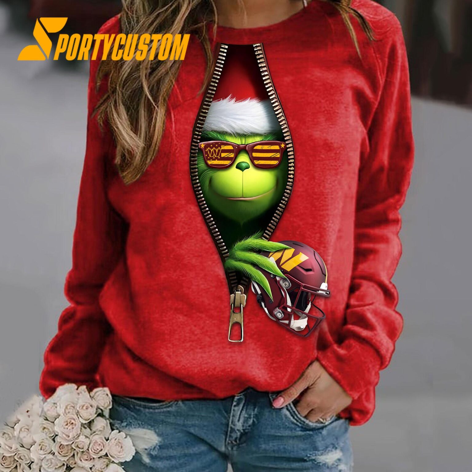 NFL Washington CommandersFootball x Grinch Funny Christmas Limited Sweatshirt, Hoodie, TShirt