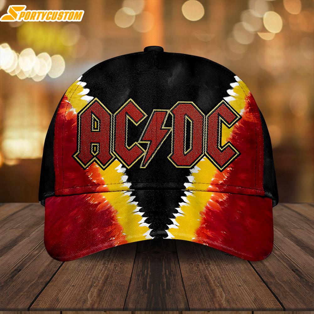 ACDC Music Colors Baseball Cap Print For Fans