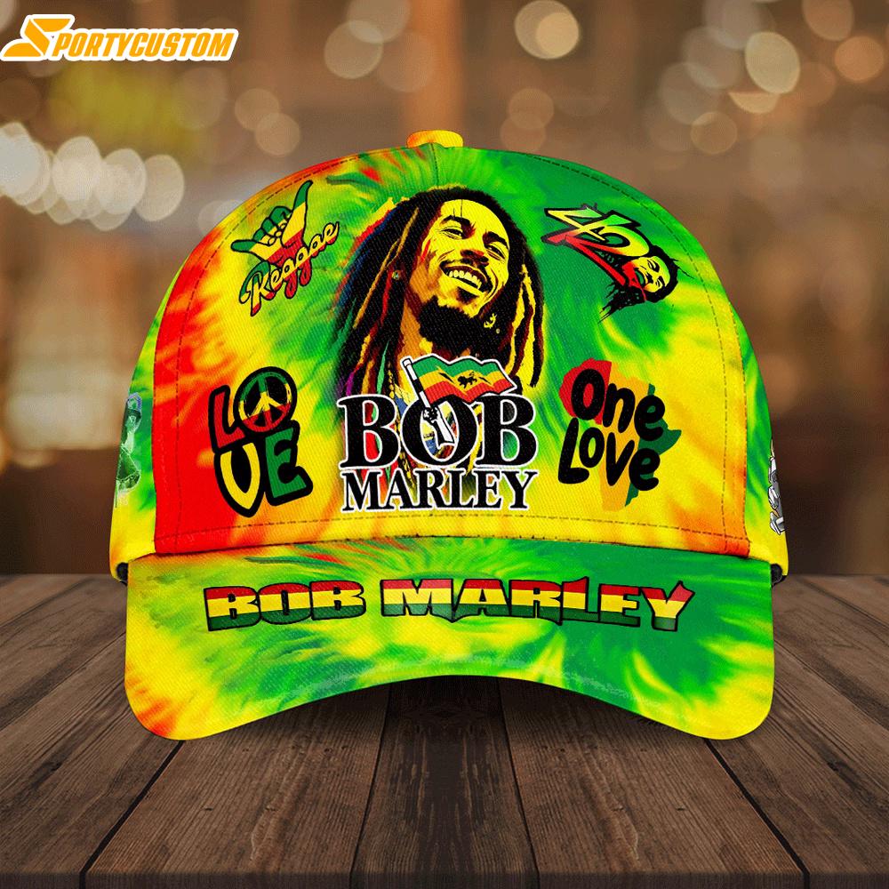 Bob Marley Music Baseball Cap Print For Fans