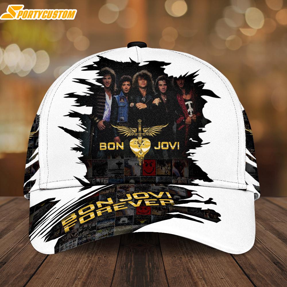 Bon Jovi Music Band Baseball Cap Print For Fans