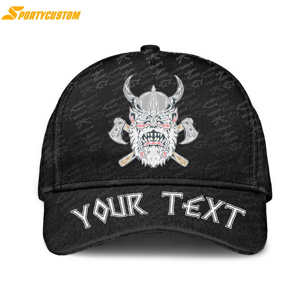 Custom Name Angry Old Classic Baseball Cap