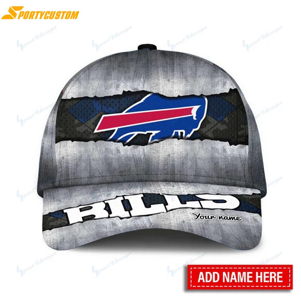 Custom Name Buffalo Bills Sport Team Classic Baseball Cap