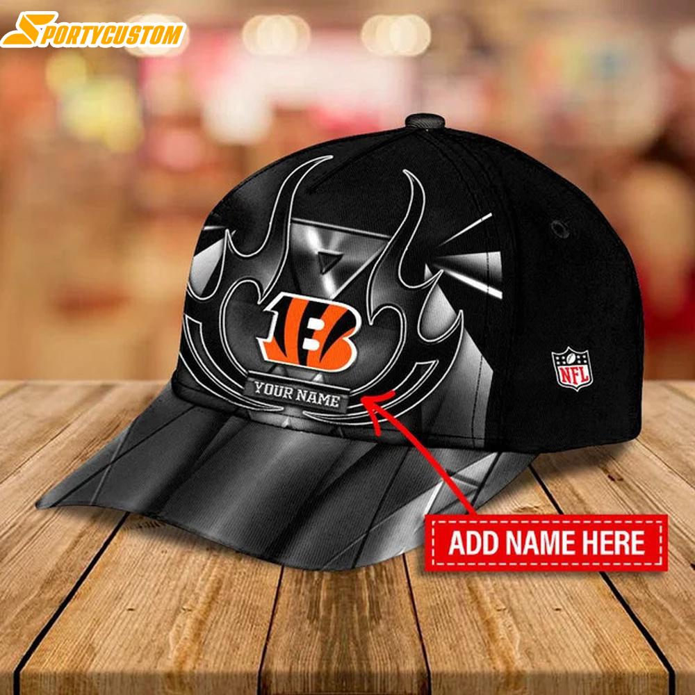Custom Name Cincinnati Bengals Classic Baseball Cap