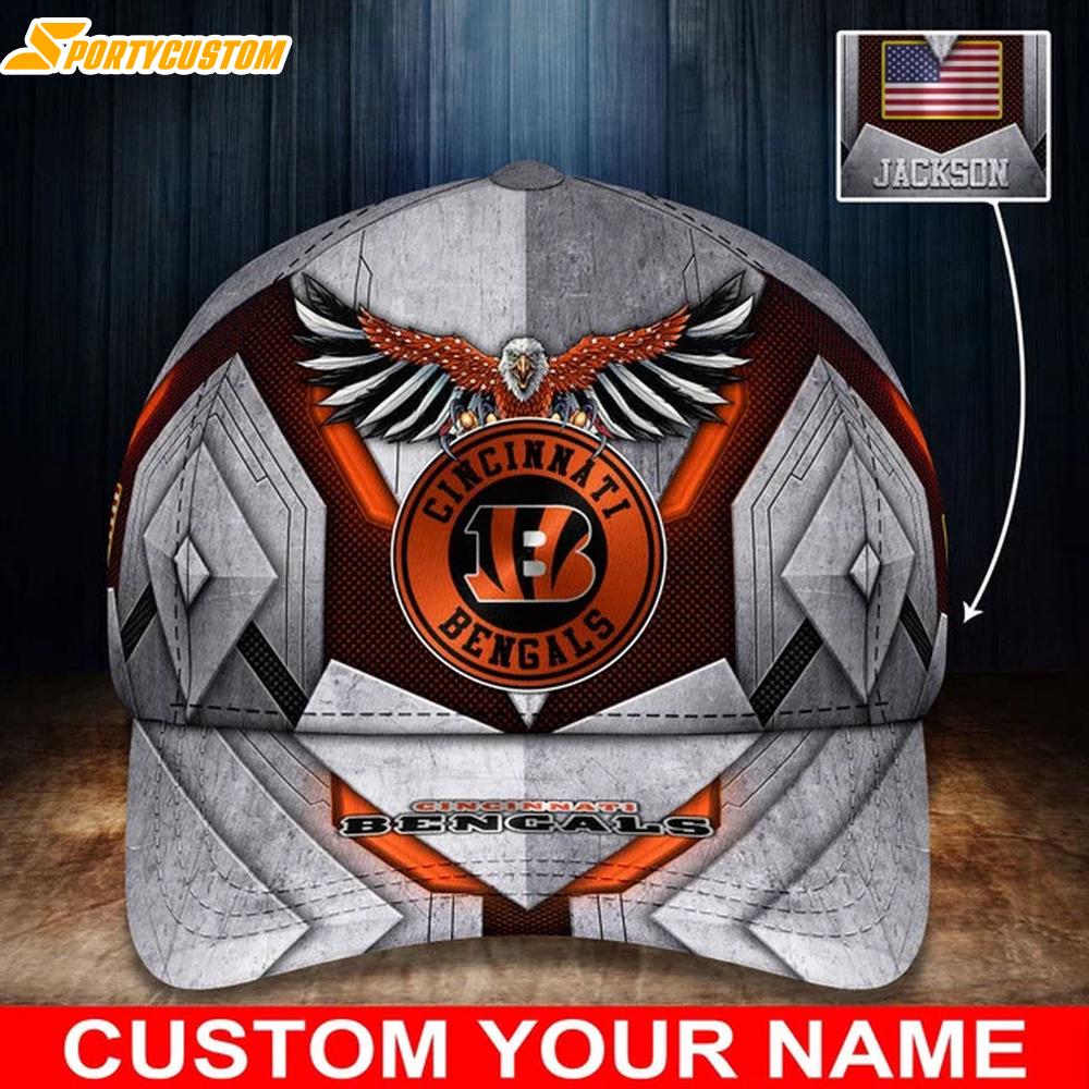 Custom Name Cincinnati Bengals Sport Classic Baseball Cap