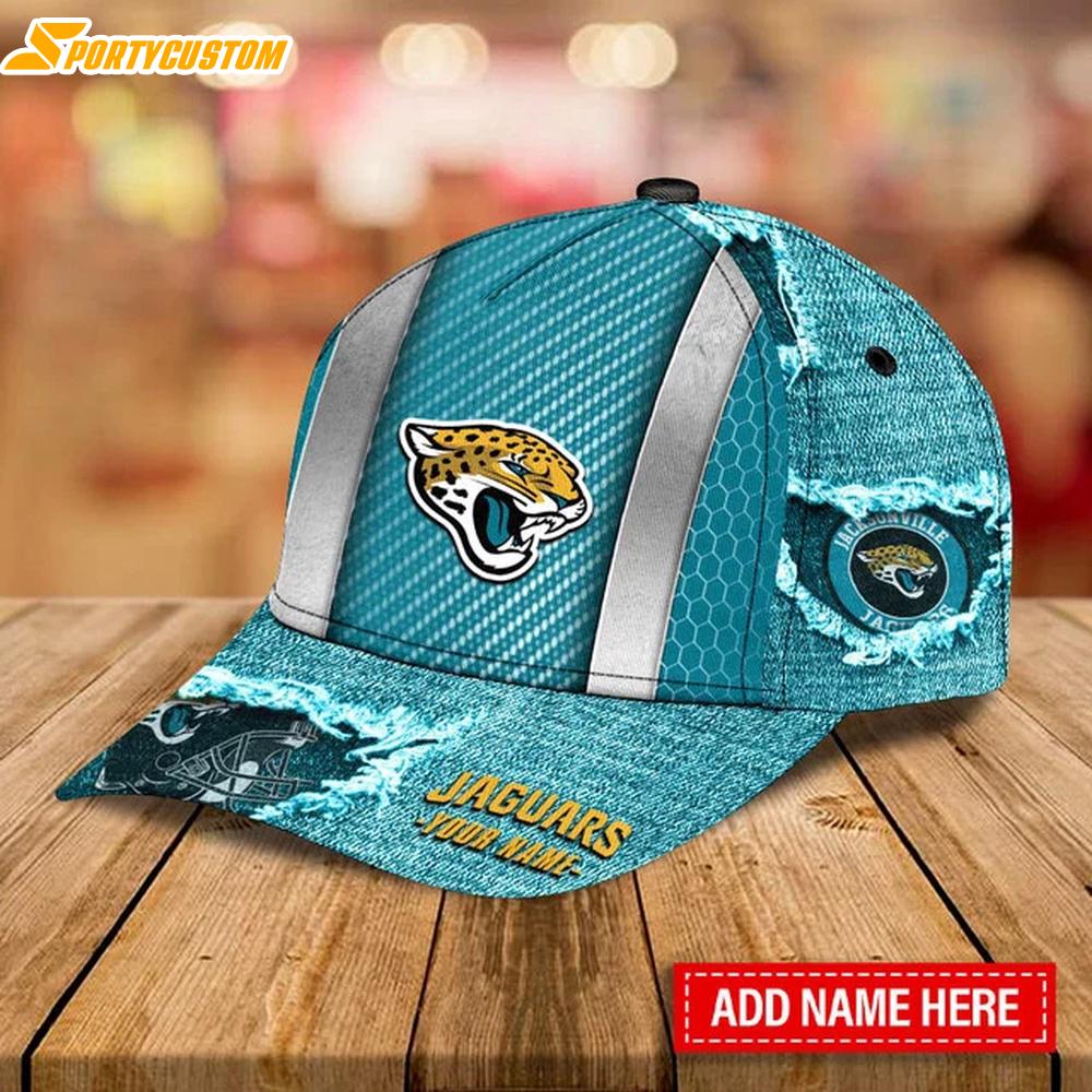 Custom Name Jacksonville Jaguars Classic Baseball Cap