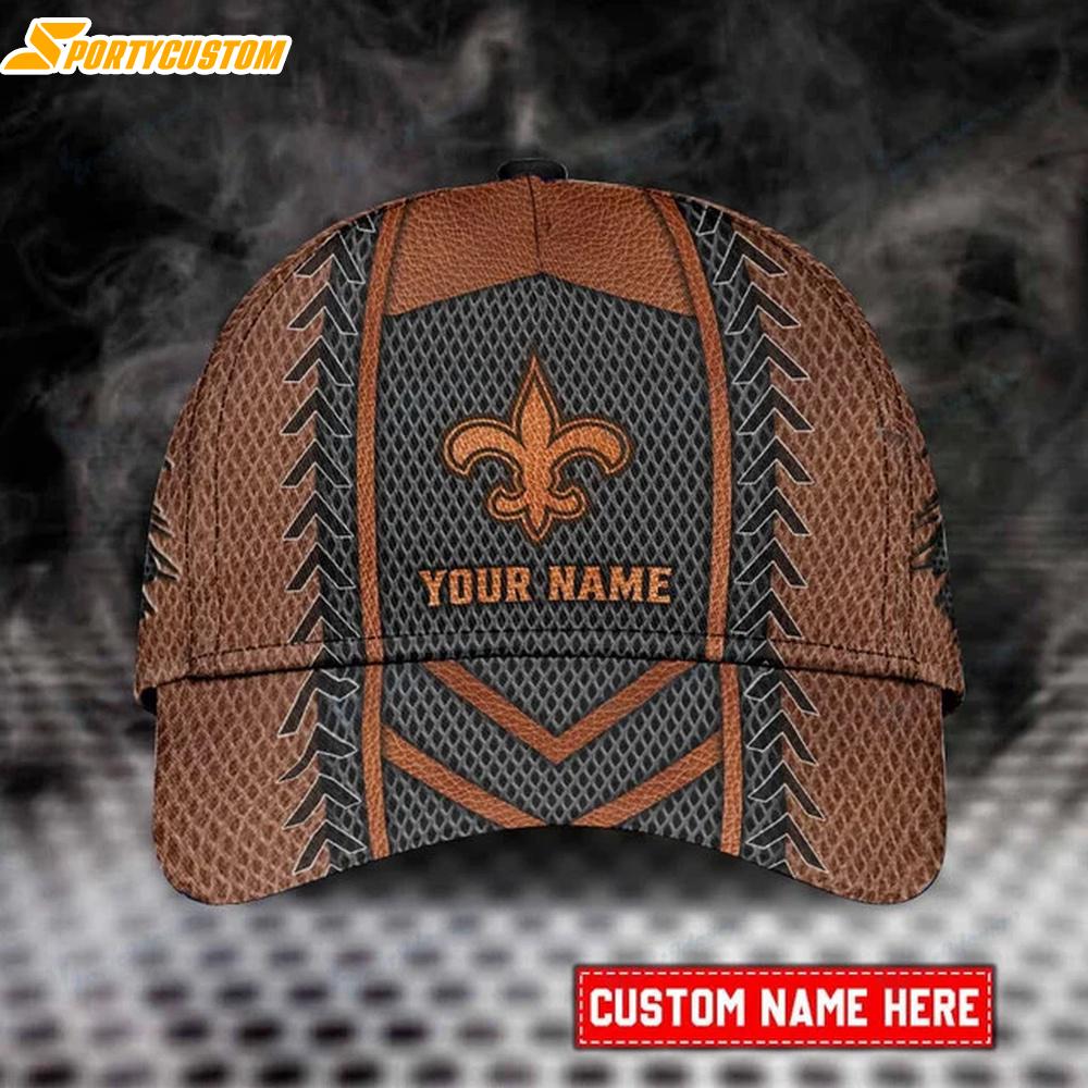 Custom Name New Orleans Saints Classic Baseball Cap